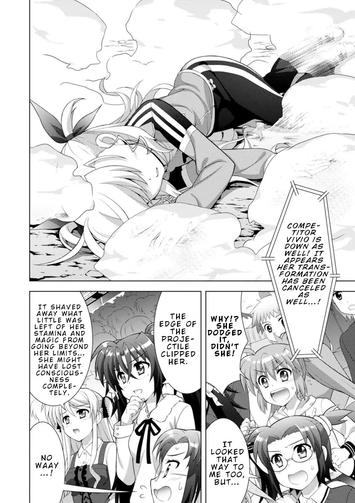 Mahou Shoujo Lyrical Nanoha Vivid - Chapter 98: Rainbow Flash