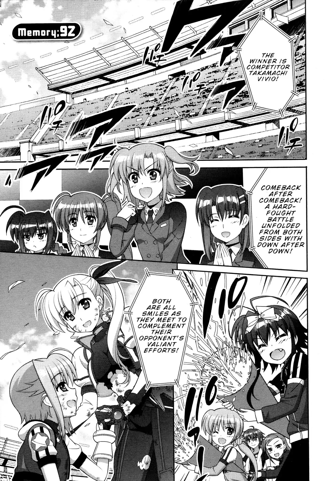 Mahou Shoujo Lyrical Nanoha Vivid - Chapter 92: Path To The Future Stage