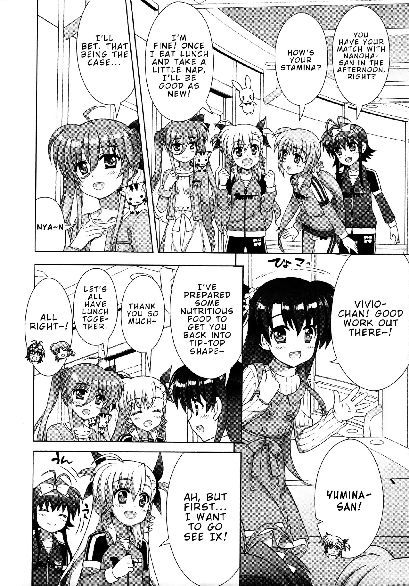 Mahou Shoujo Lyrical Nanoha Vivid - Chapter 92: Path To The Future Stage