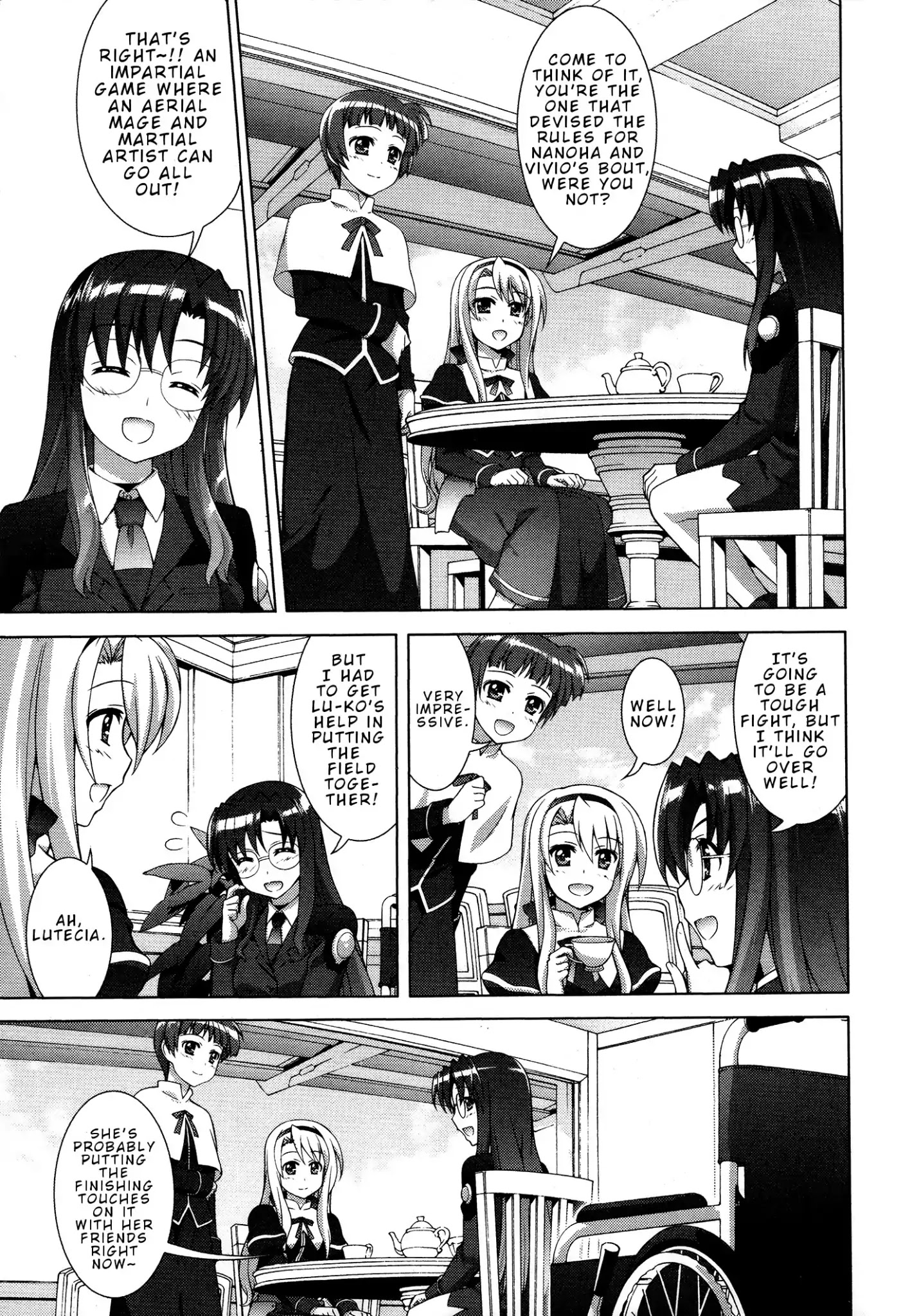 Mahou Shoujo Lyrical Nanoha Vivid - Chapter 92: Path To The Future Stage