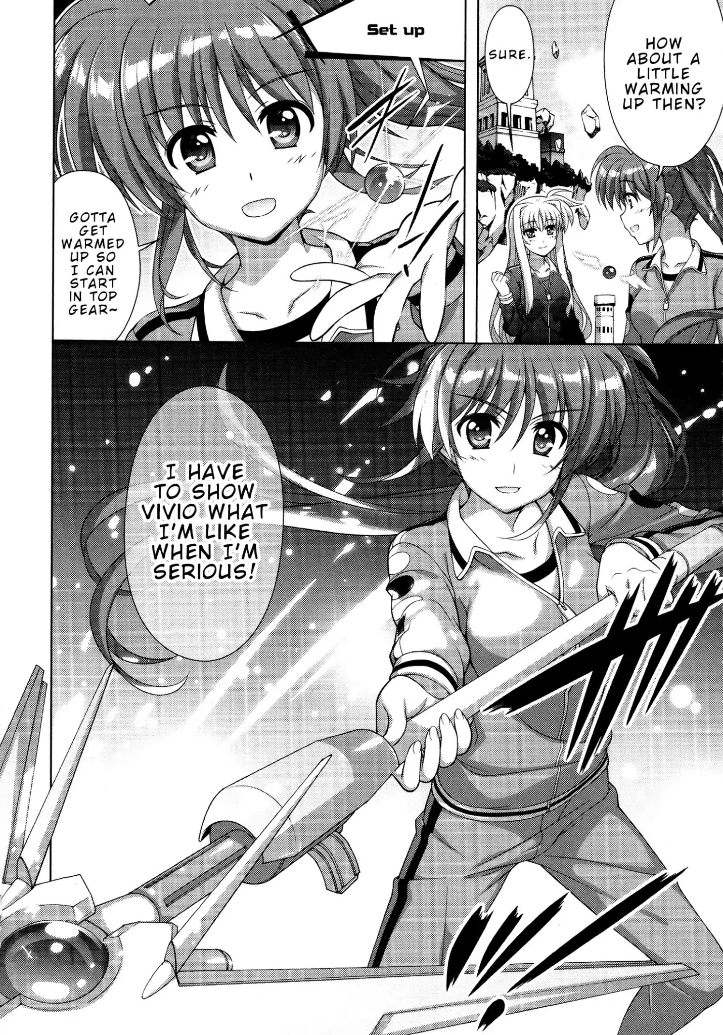 Mahou Shoujo Lyrical Nanoha Vivid - Chapter 92: Path To The Future Stage