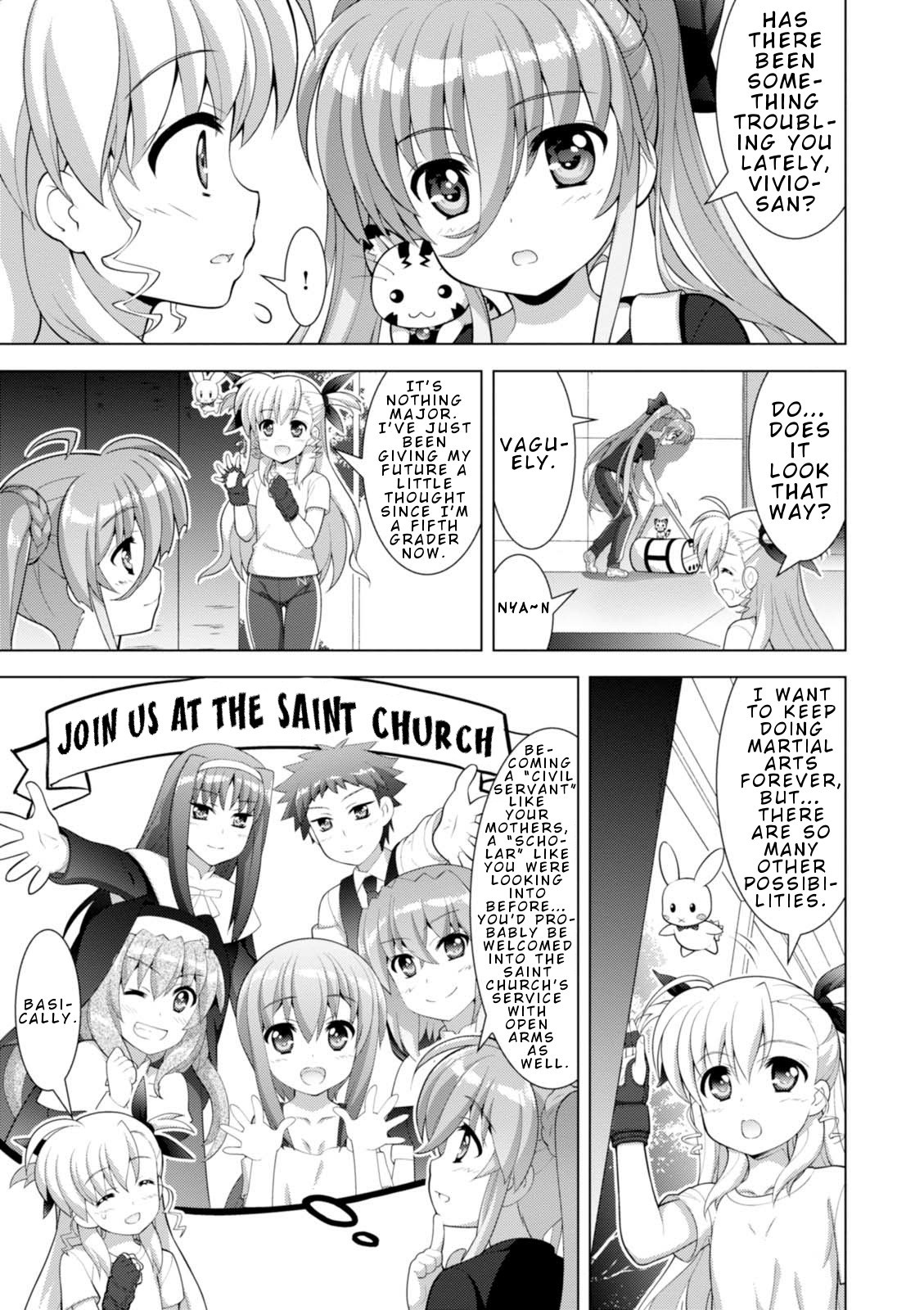 Mahou Shoujo Lyrical Nanoha Vivid - Chapter 102: Towards A Vivid Future