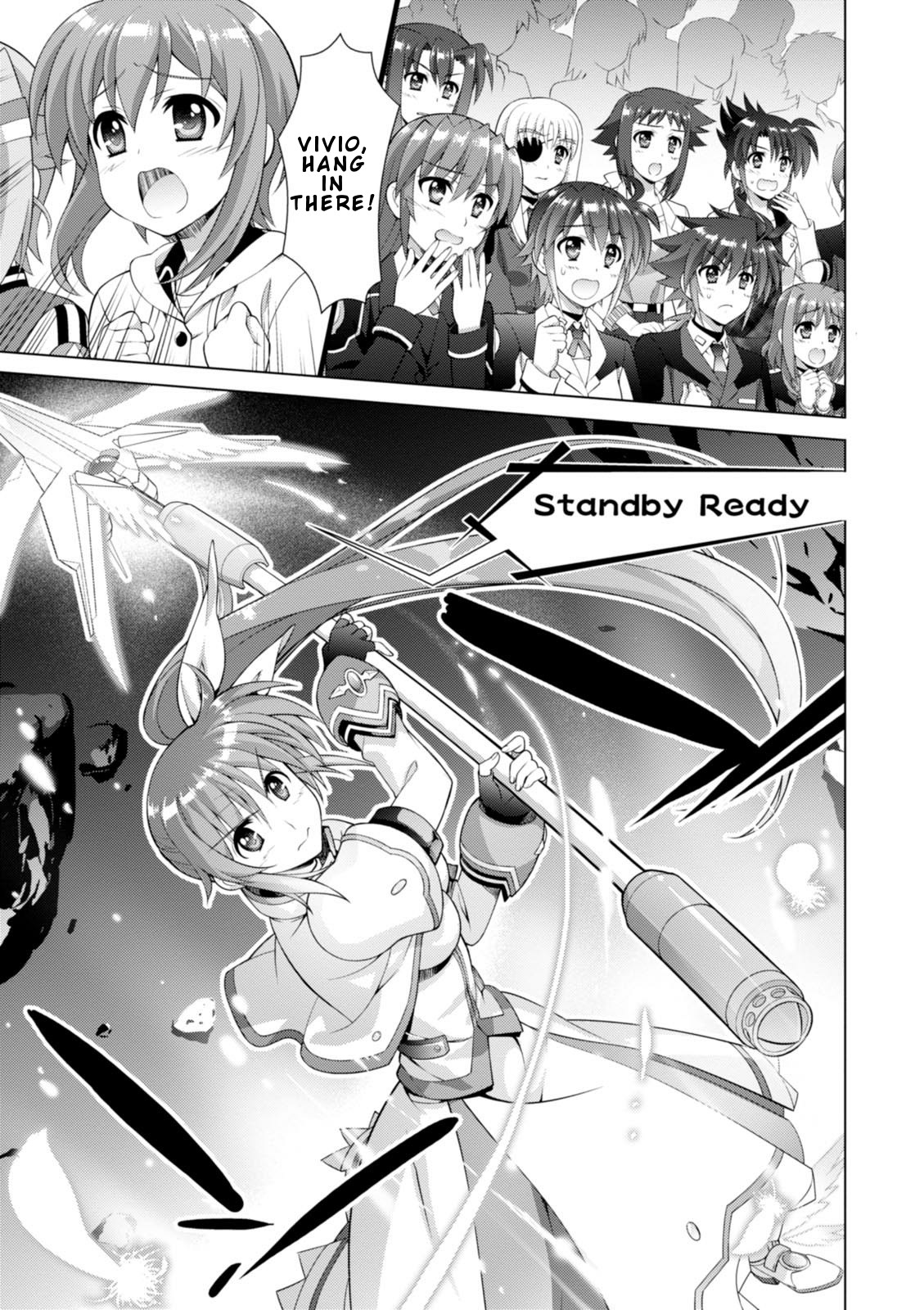 Mahou Shoujo Lyrical Nanoha Vivid - Chapter 97: Breakthrough Flash