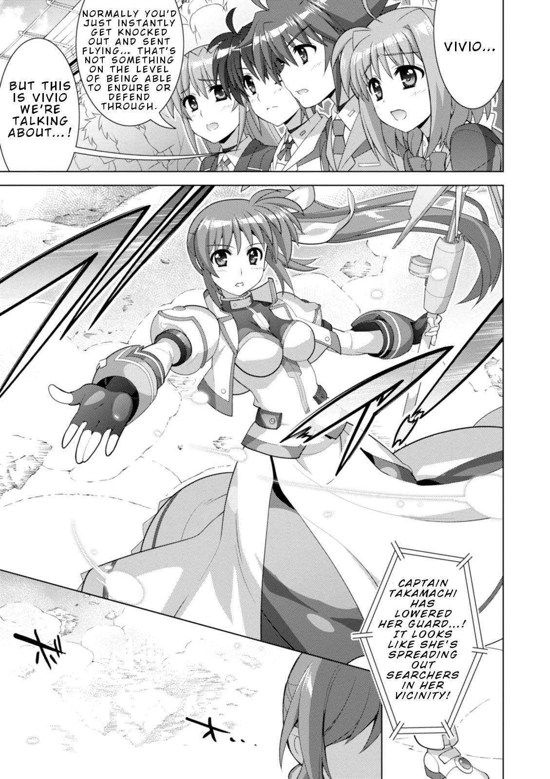 Mahou Shoujo Lyrical Nanoha Vivid - Chapter 97: Breakthrough Flash