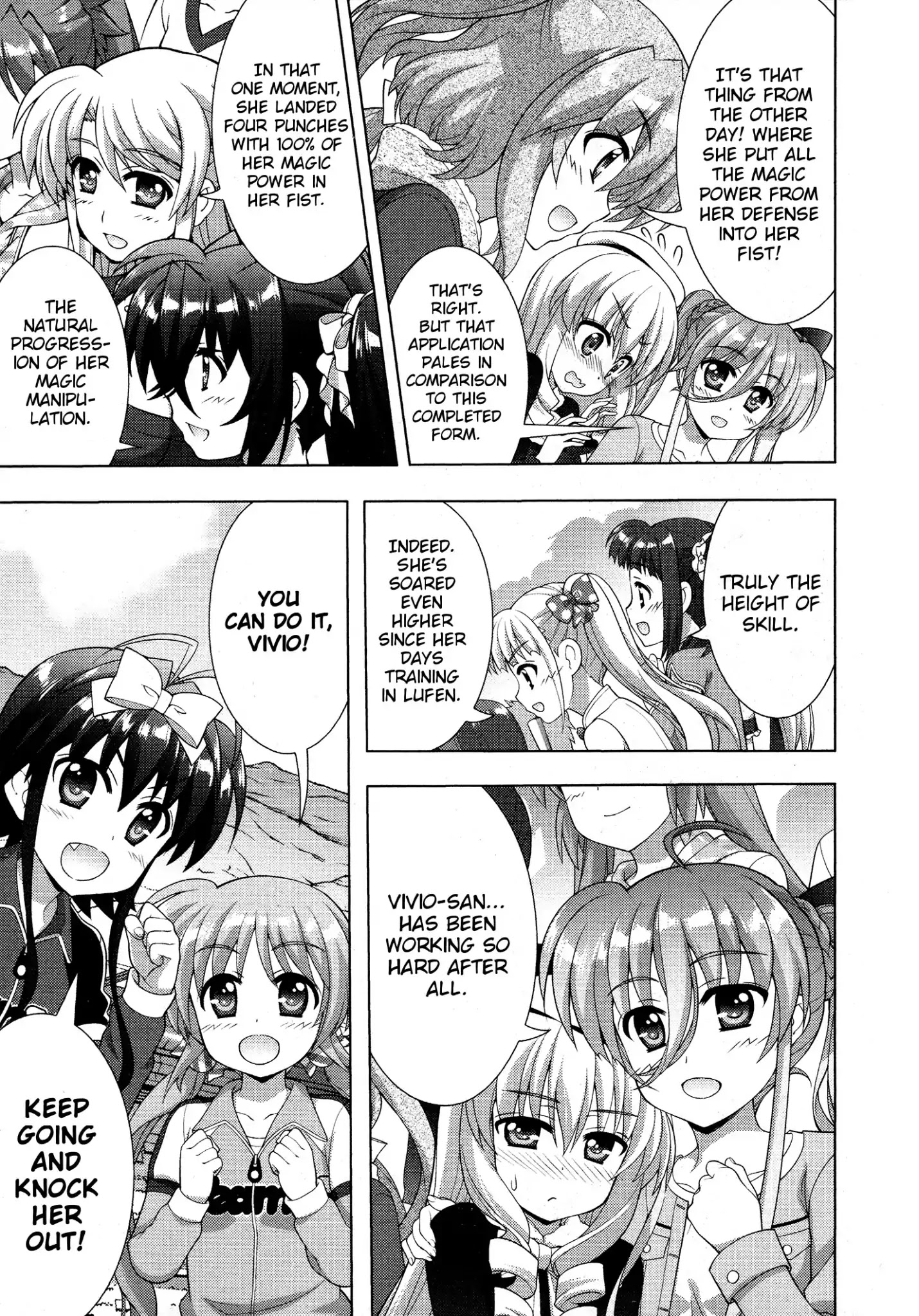 Mahou Shoujo Lyrical Nanoha Vivid - Chapter 90: What I Want To Come True