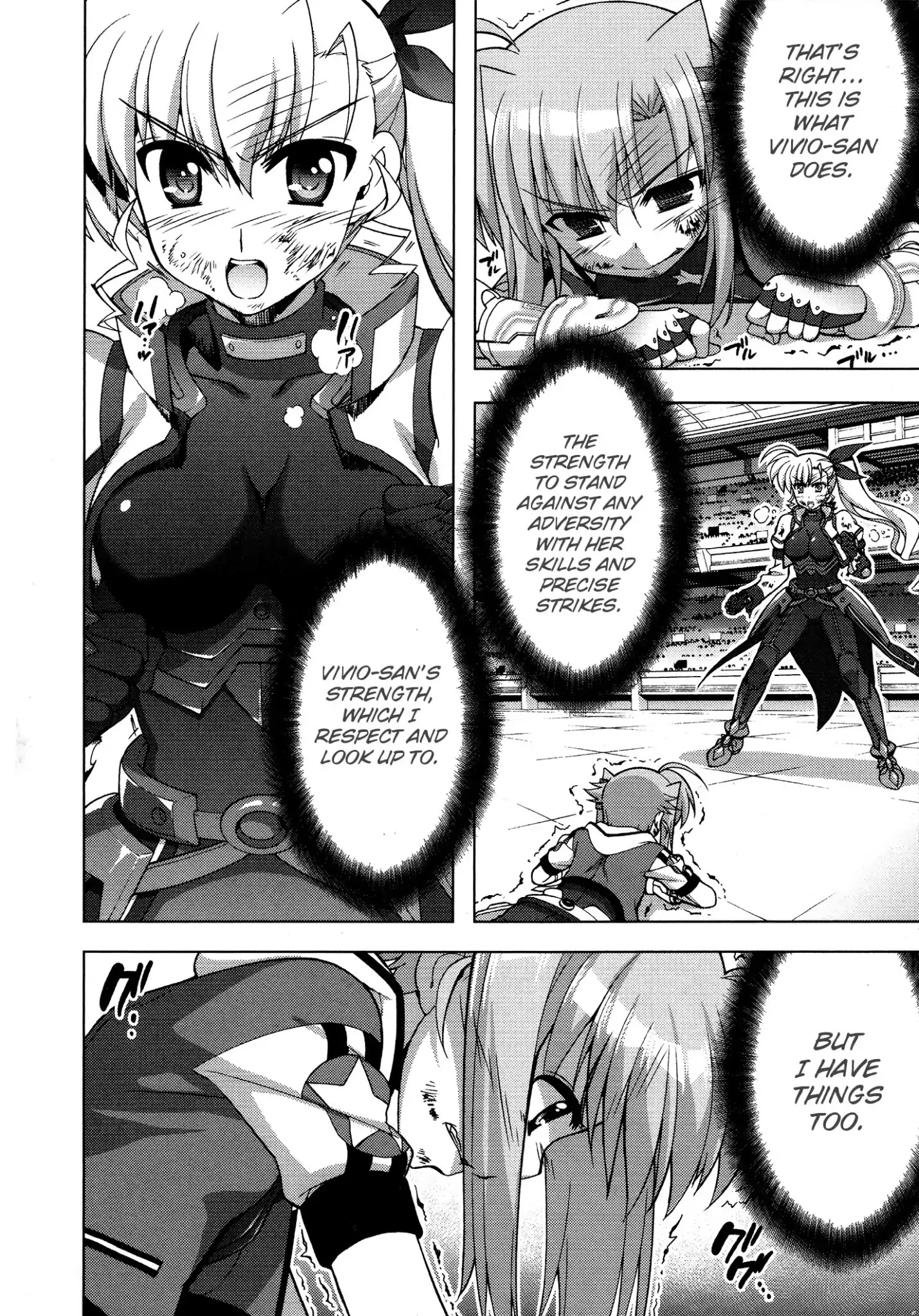 Mahou Shoujo Lyrical Nanoha Vivid - Chapter 90: What I Want To Come True