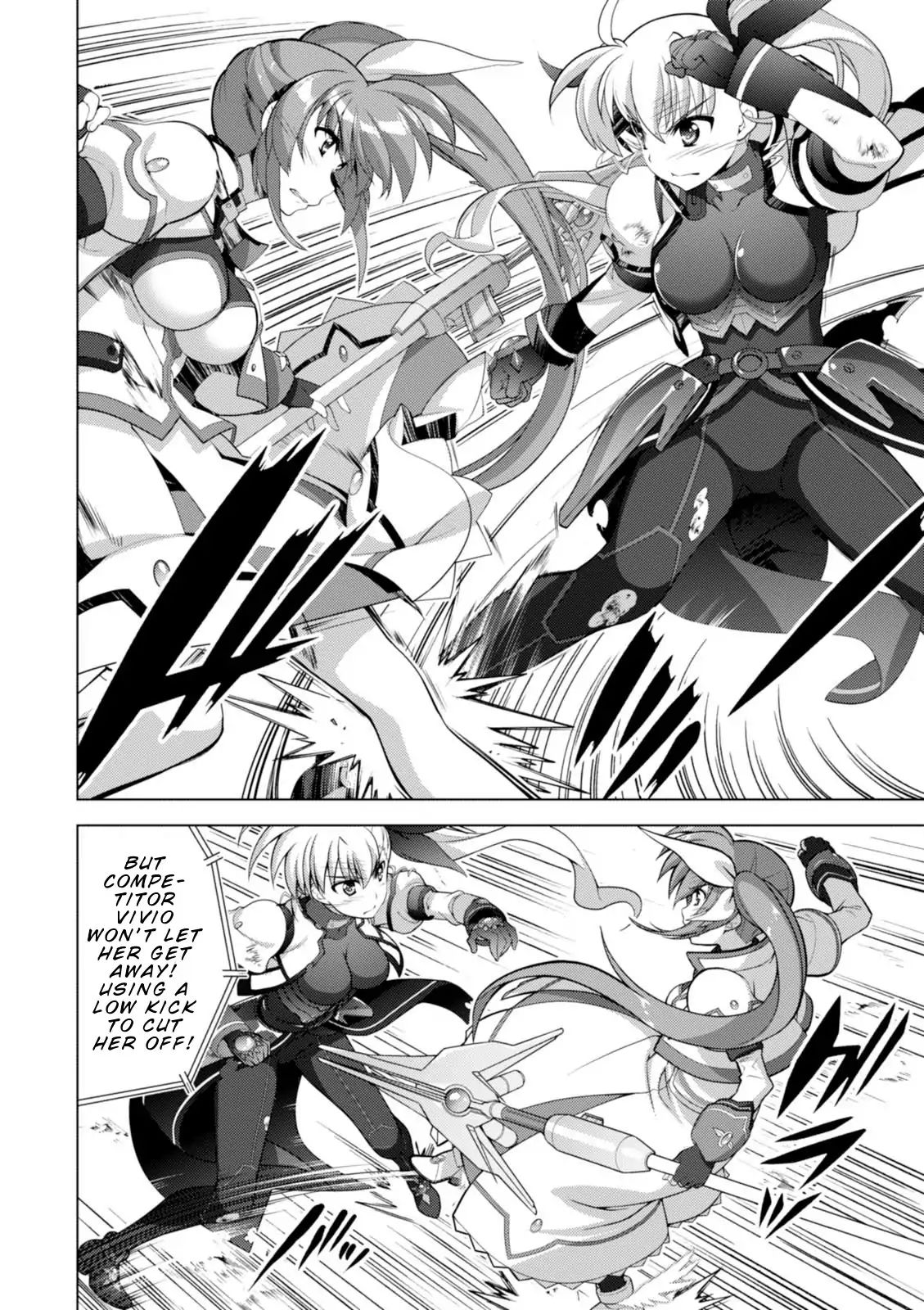 Mahou Shoujo Lyrical Nanoha Vivid - Chapter 96: Tying Down