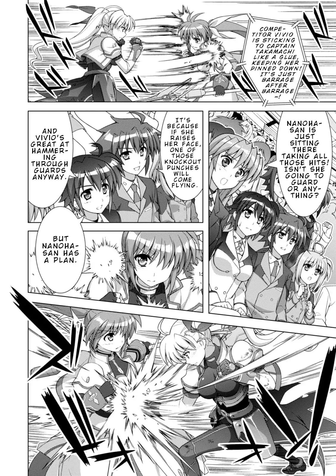 Mahou Shoujo Lyrical Nanoha Vivid - Chapter 96: Tying Down