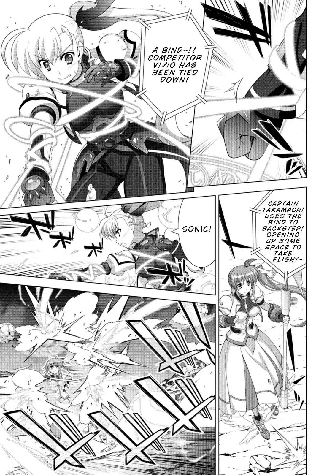 Mahou Shoujo Lyrical Nanoha Vivid - Chapter 96: Tying Down