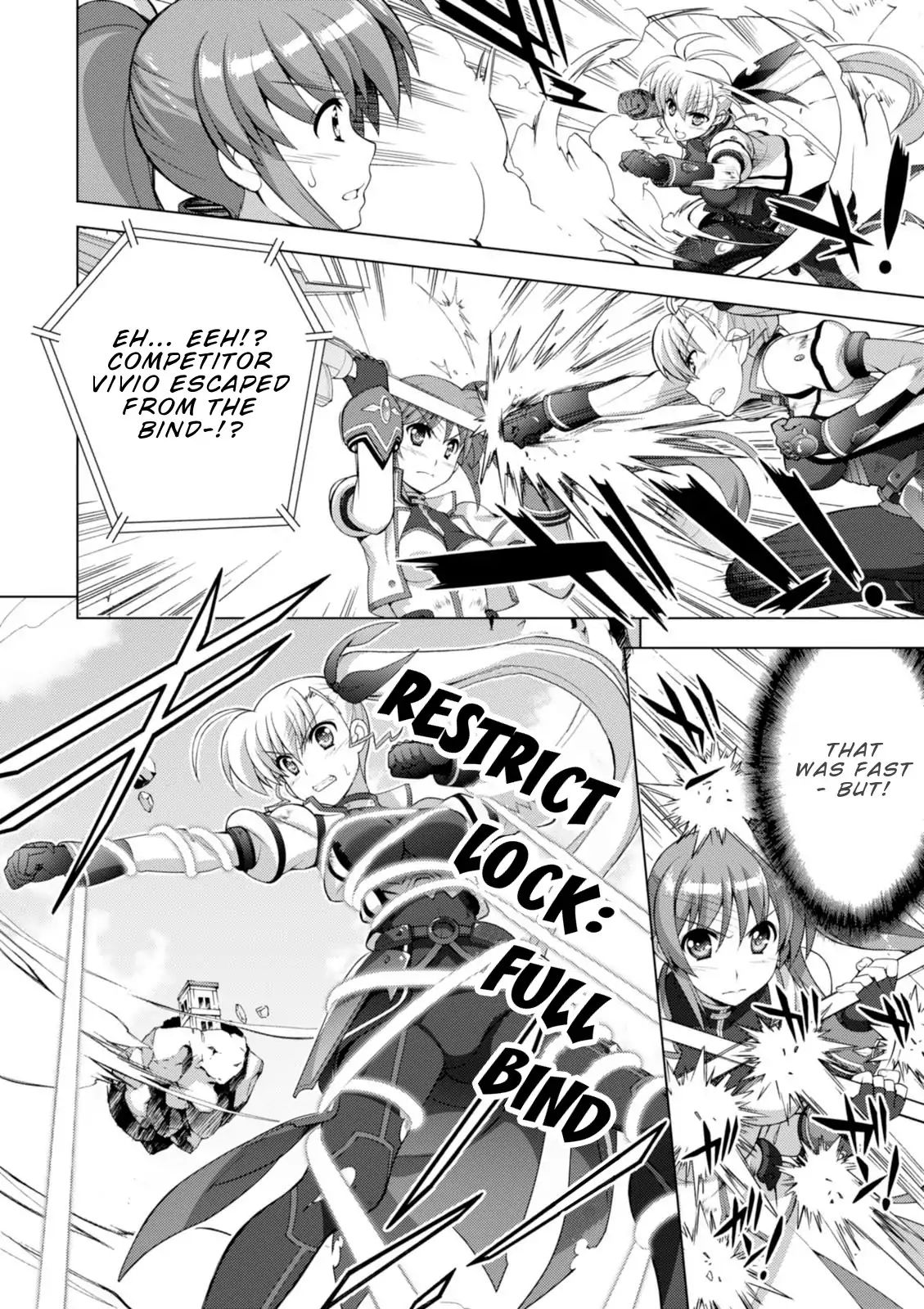 Mahou Shoujo Lyrical Nanoha Vivid - Chapter 96: Tying Down