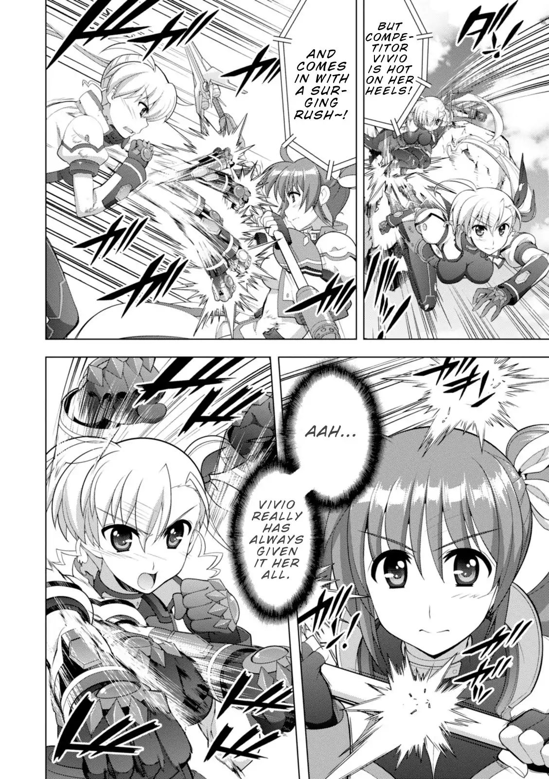 Mahou Shoujo Lyrical Nanoha Vivid - Chapter 96: Tying Down