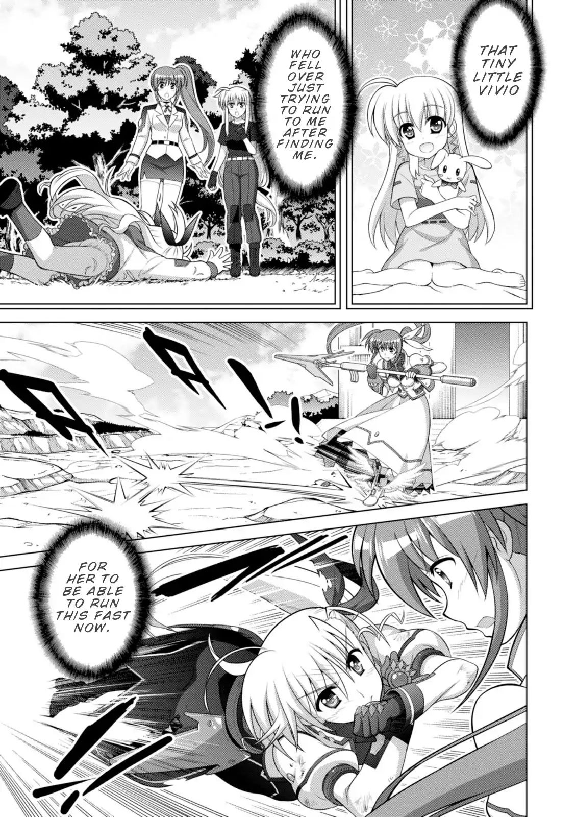 Mahou Shoujo Lyrical Nanoha Vivid - Chapter 96: Tying Down