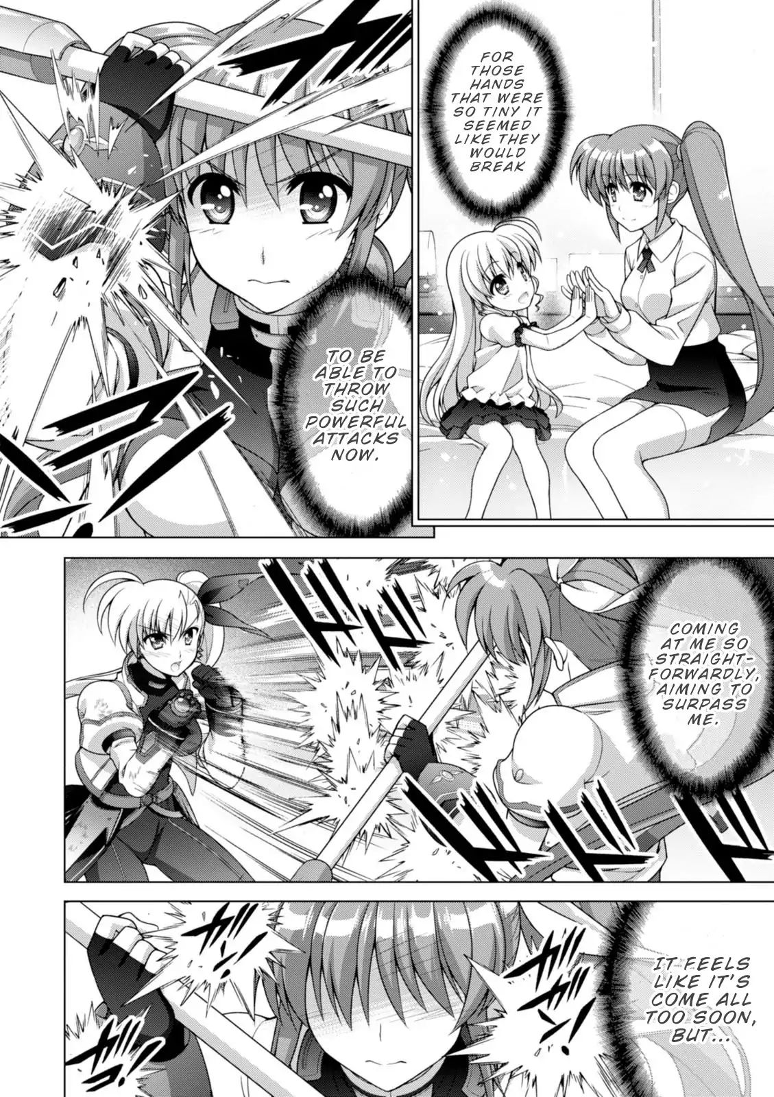 Mahou Shoujo Lyrical Nanoha Vivid - Chapter 96: Tying Down