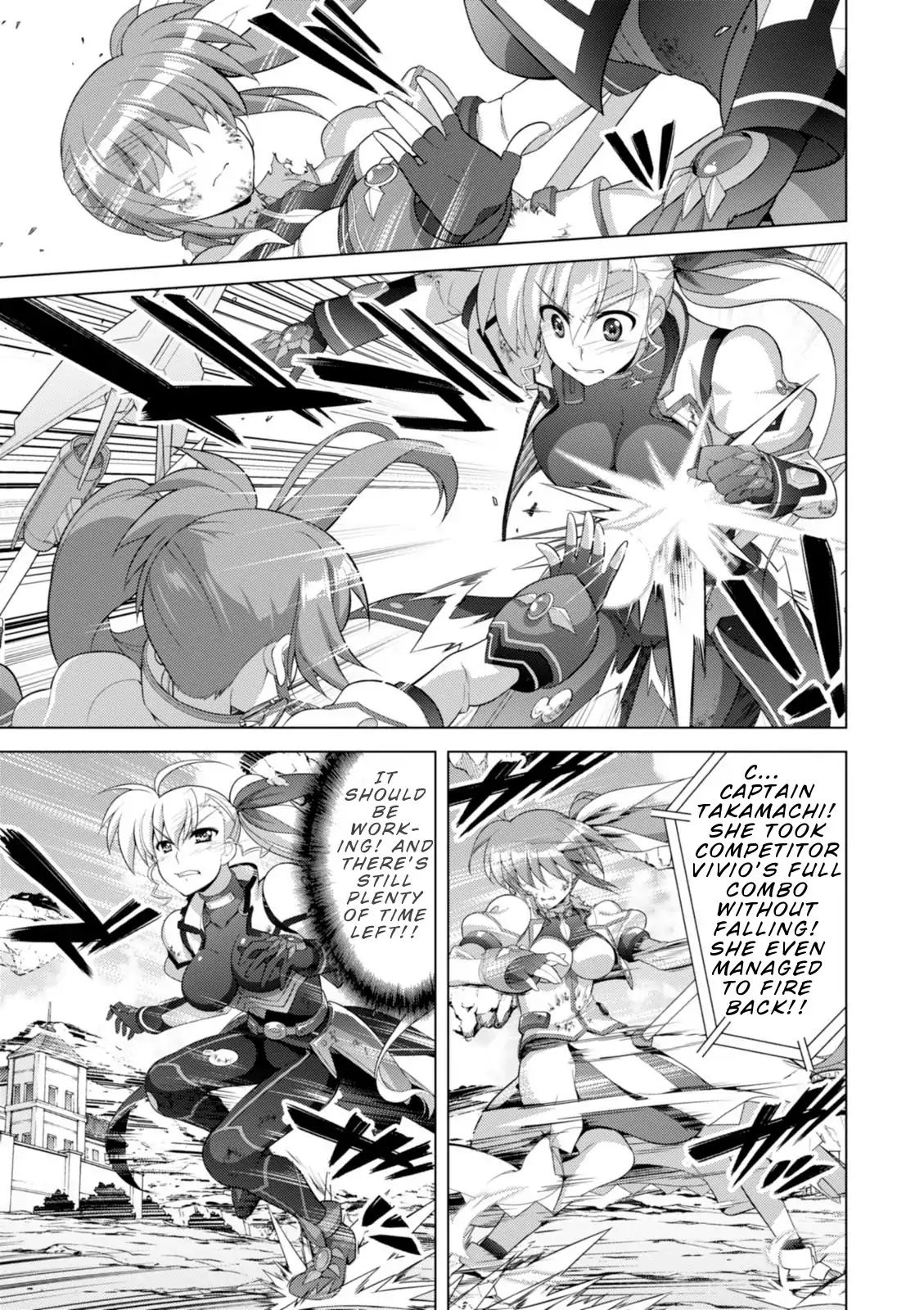 Mahou Shoujo Lyrical Nanoha Vivid - Chapter 96: Tying Down