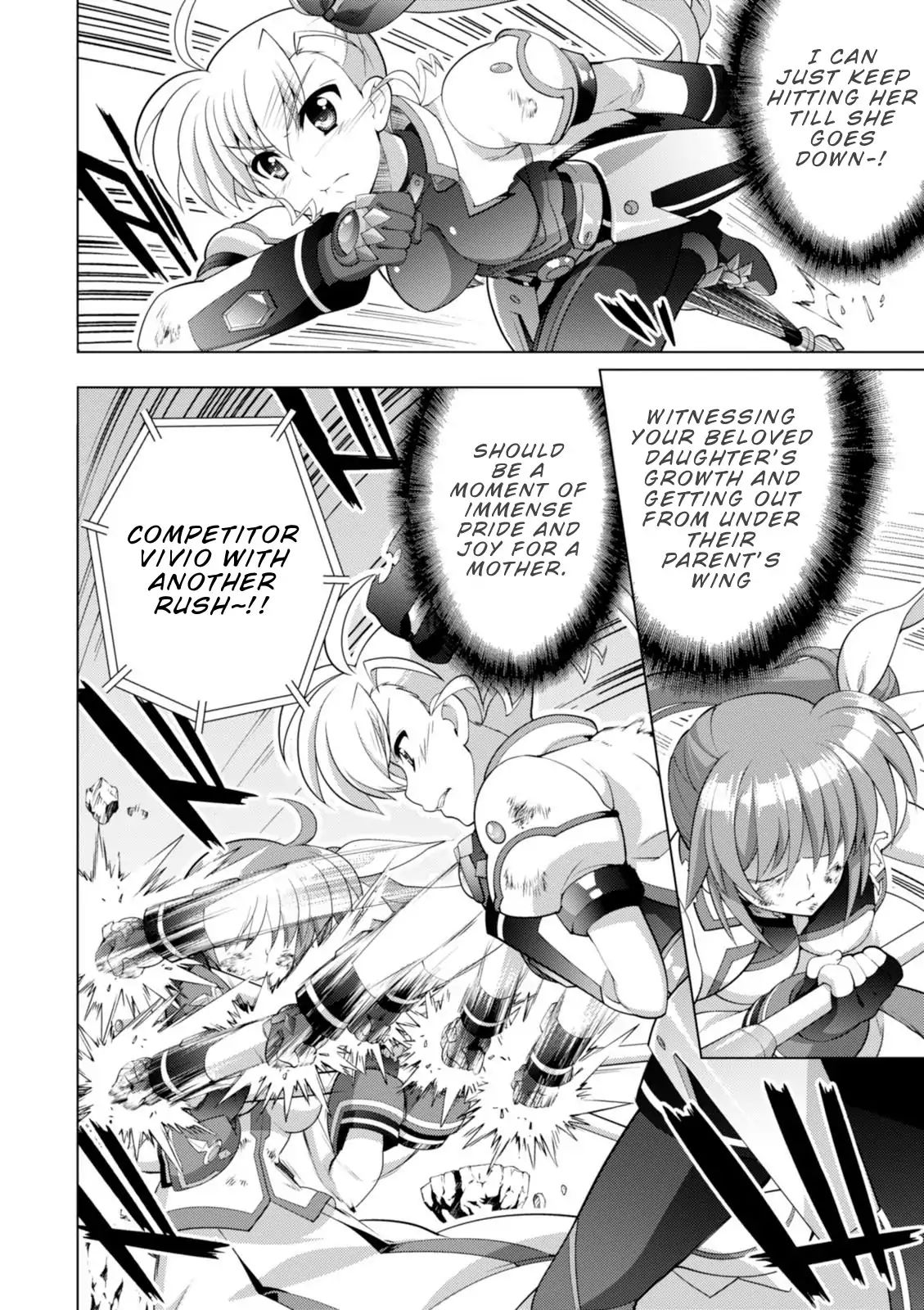 Mahou Shoujo Lyrical Nanoha Vivid - Chapter 96: Tying Down