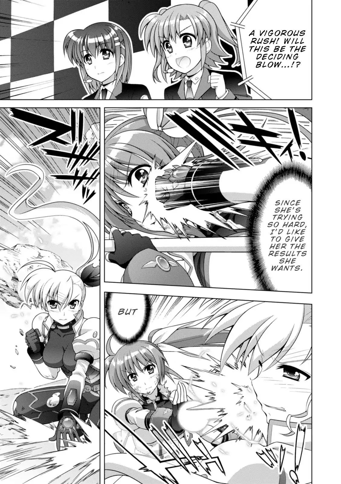 Mahou Shoujo Lyrical Nanoha Vivid - Chapter 96: Tying Down