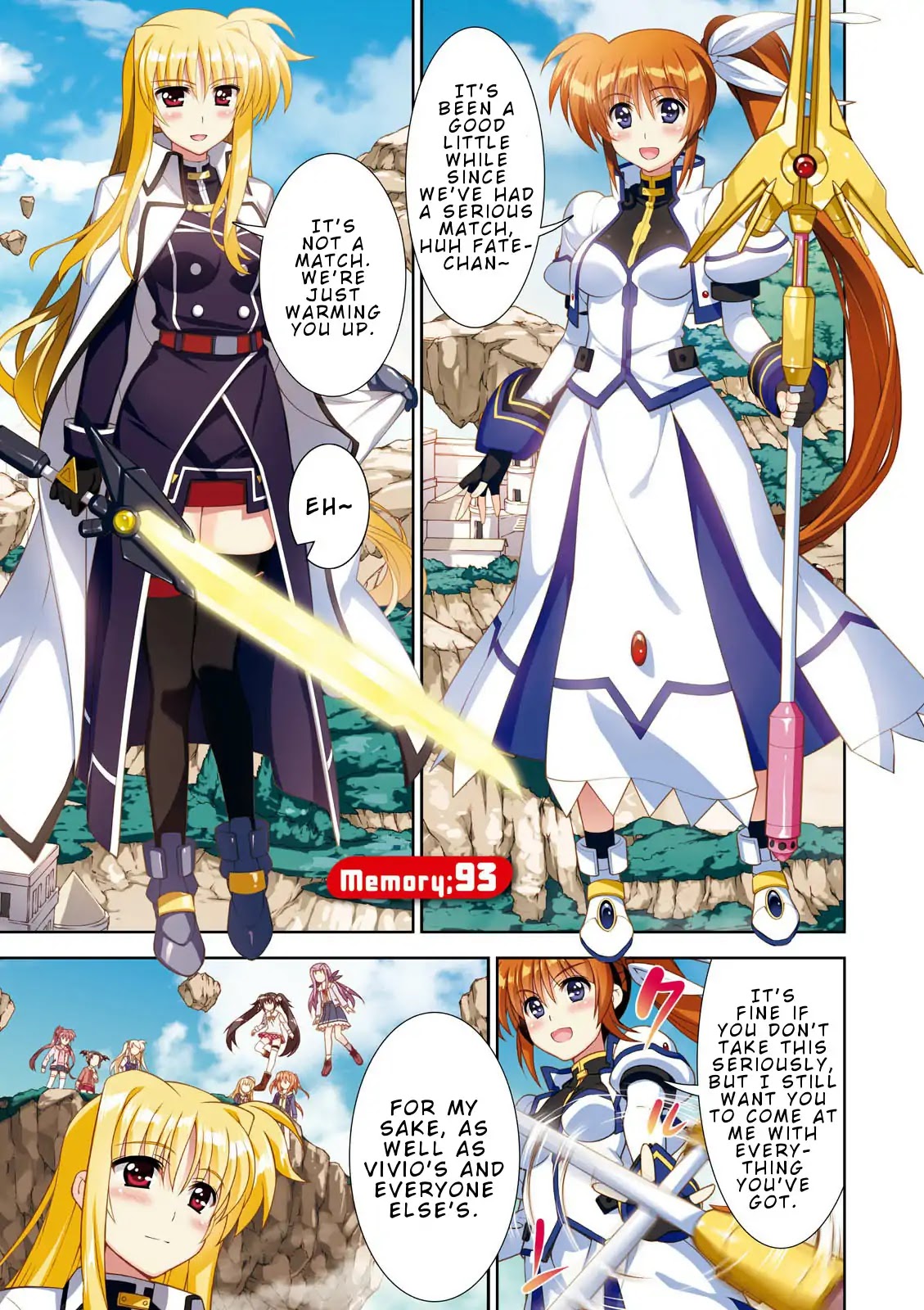 Mahou Shoujo Lyrical Nanoha Vivid - Chapter 93: The Two’s Countdown