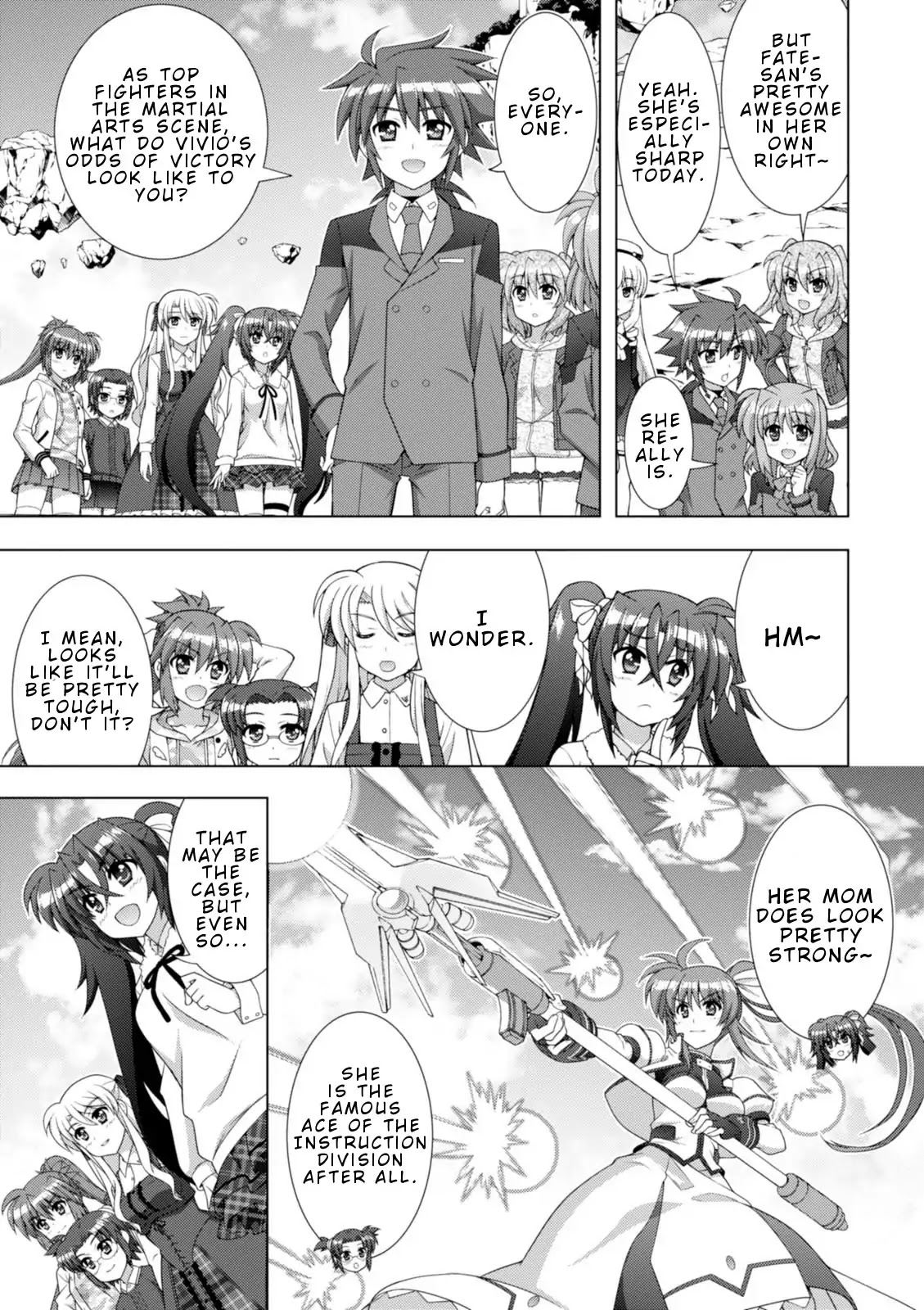 Mahou Shoujo Lyrical Nanoha Vivid - Chapter 93: The Two’s Countdown