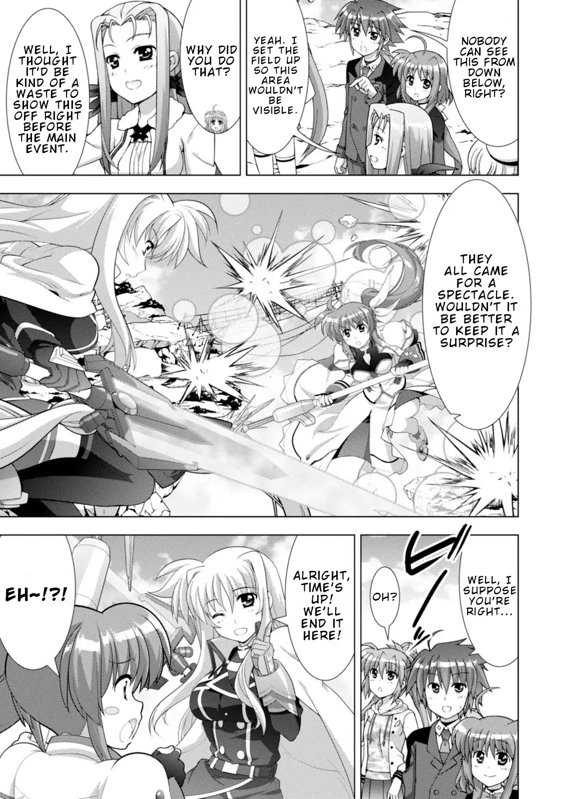 Mahou Shoujo Lyrical Nanoha Vivid - Chapter 93: The Two’s Countdown