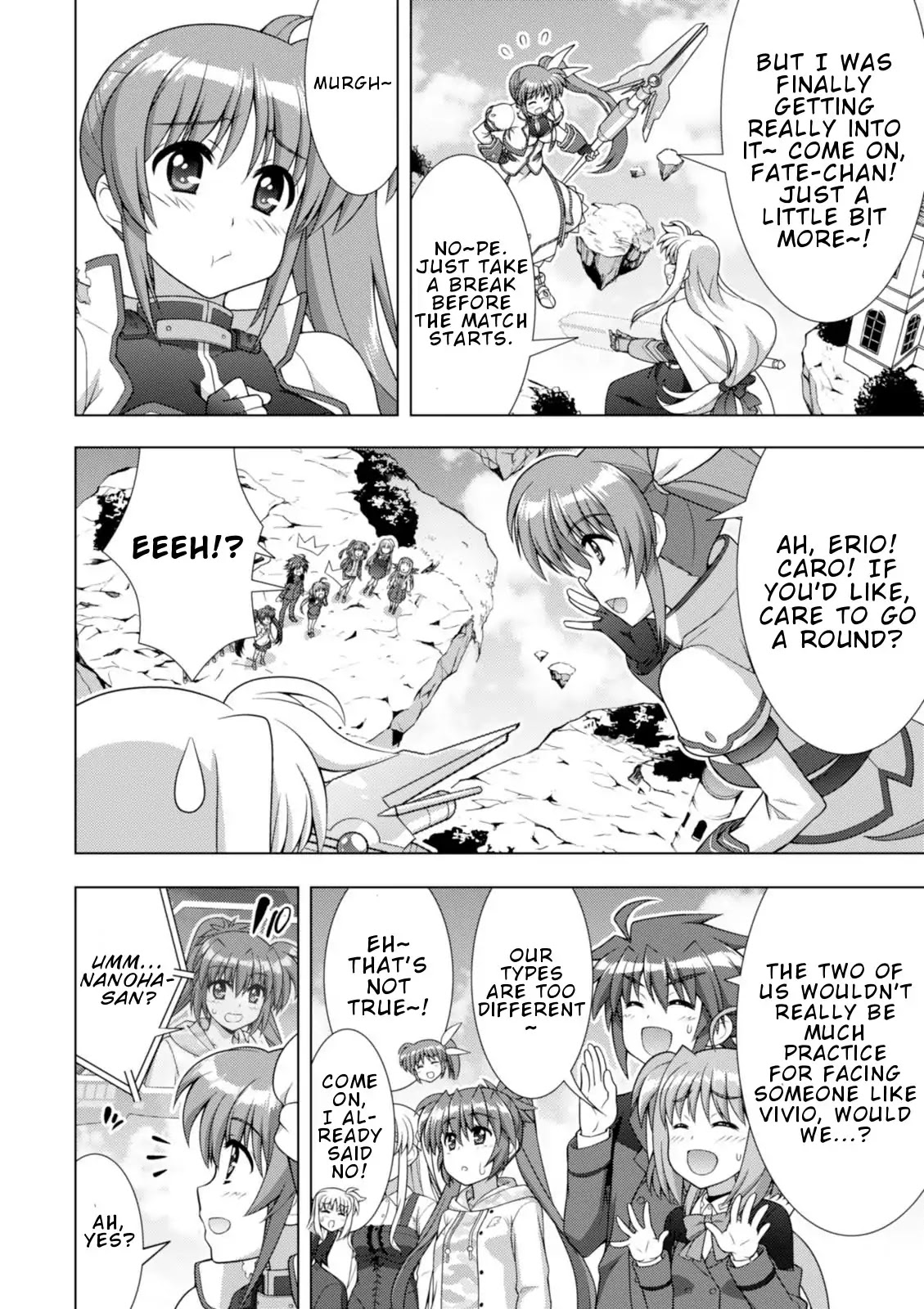 Mahou Shoujo Lyrical Nanoha Vivid - Chapter 93: The Two’s Countdown