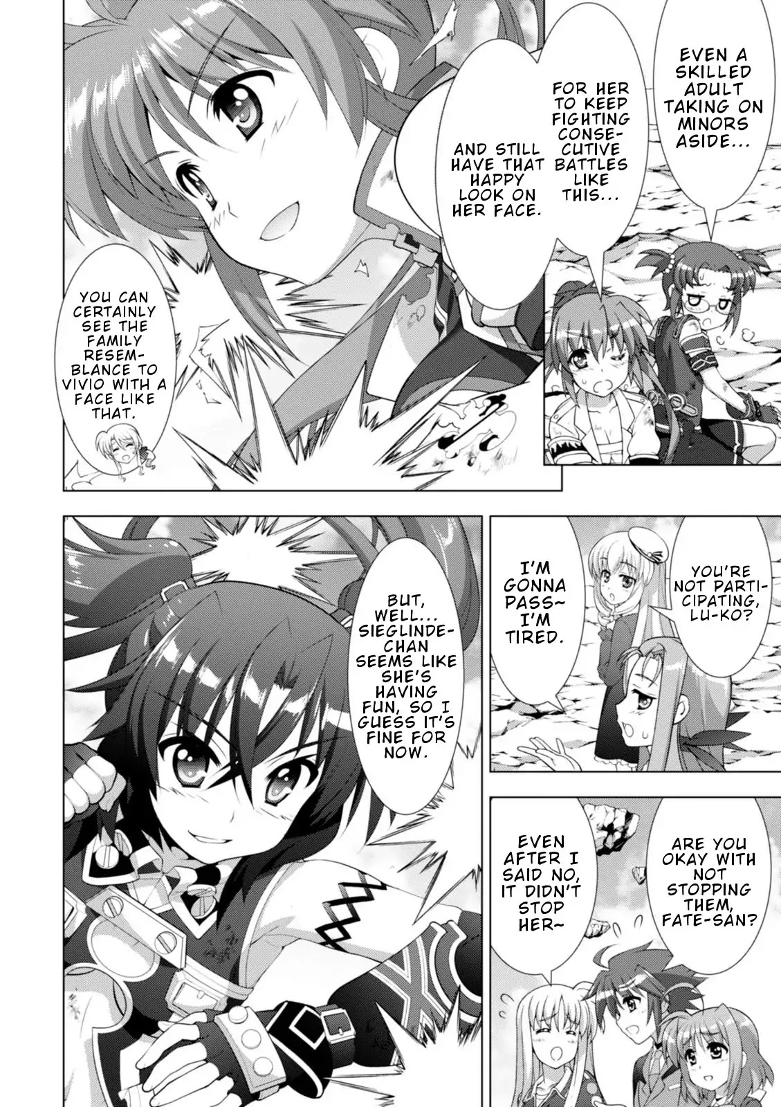 Mahou Shoujo Lyrical Nanoha Vivid - Chapter 93: The Two’s Countdown