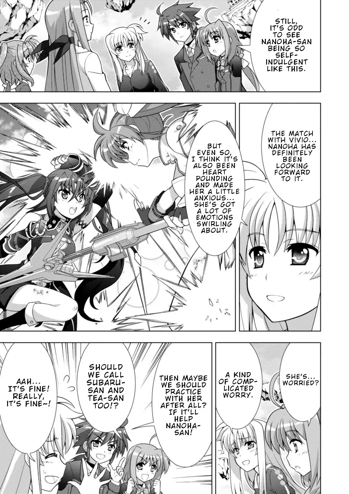 Mahou Shoujo Lyrical Nanoha Vivid - Chapter 93: The Two’s Countdown