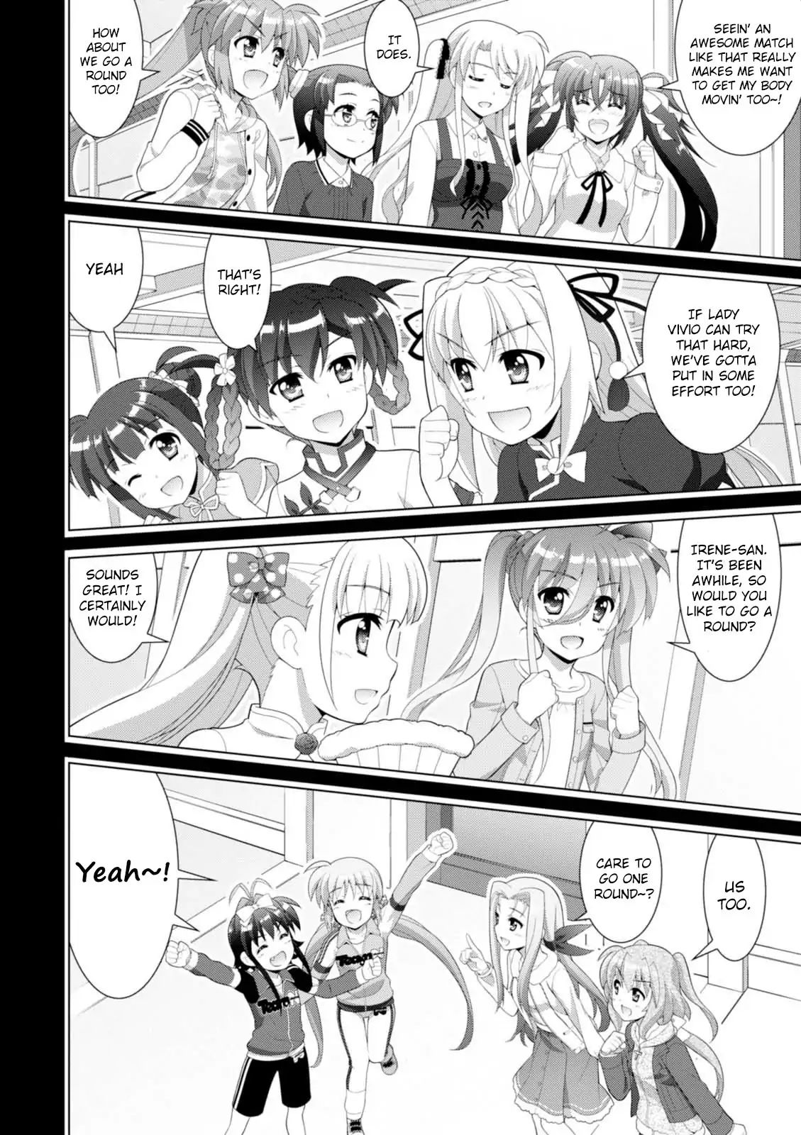 Mahou Shoujo Lyrical Nanoha Vivid - Chapter 100: Hegemon Style Einhart Stratos