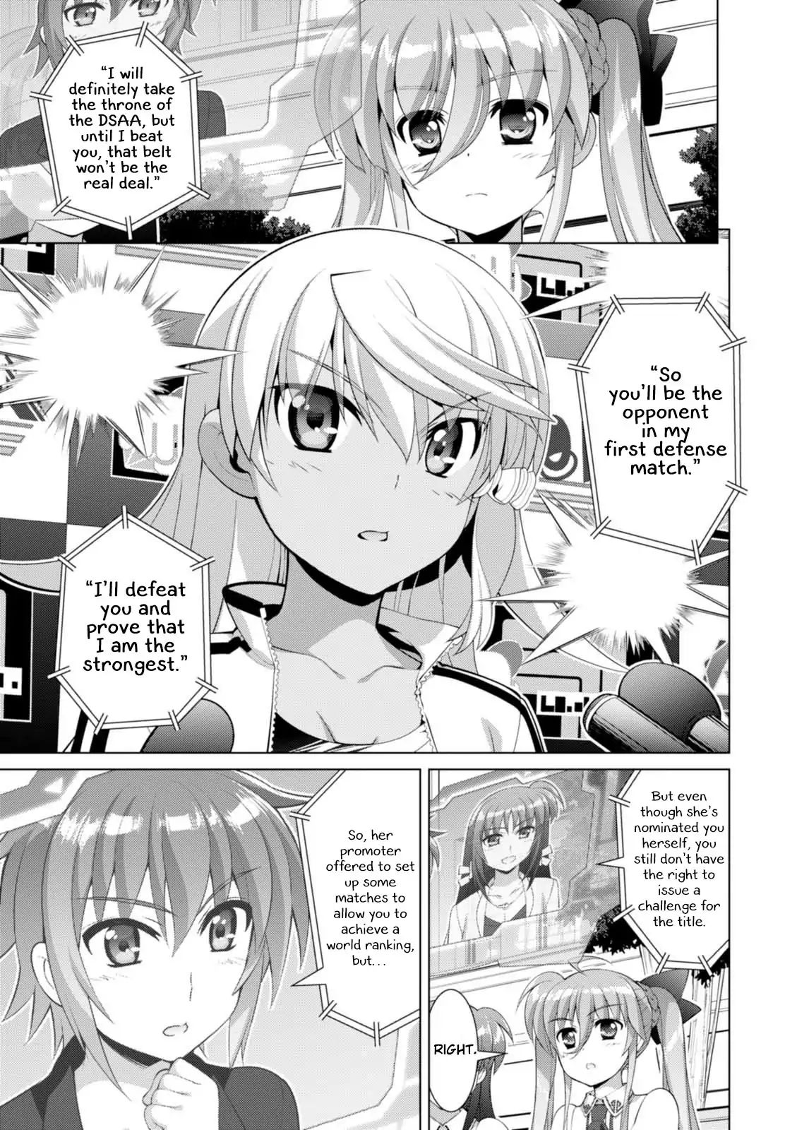 Mahou Shoujo Lyrical Nanoha Vivid - Chapter 100: Hegemon Style Einhart Stratos