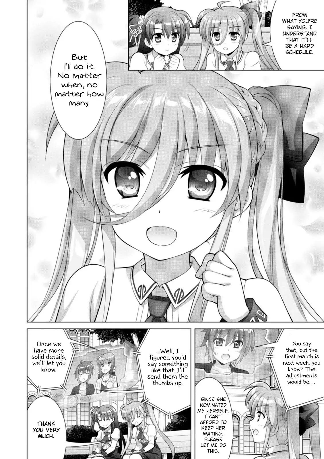 Mahou Shoujo Lyrical Nanoha Vivid - Chapter 100: Hegemon Style Einhart Stratos