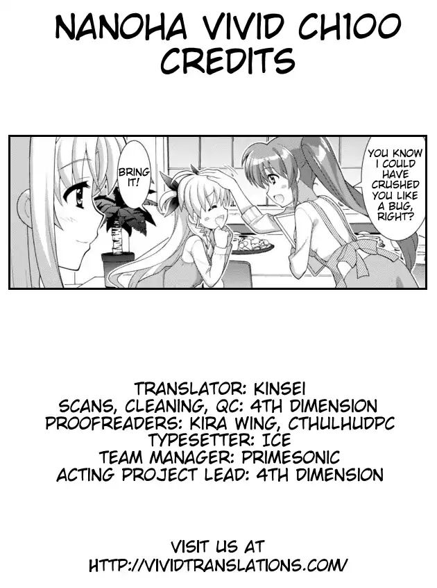 Mahou Shoujo Lyrical Nanoha Vivid - Chapter 100: Hegemon Style Einhart Stratos