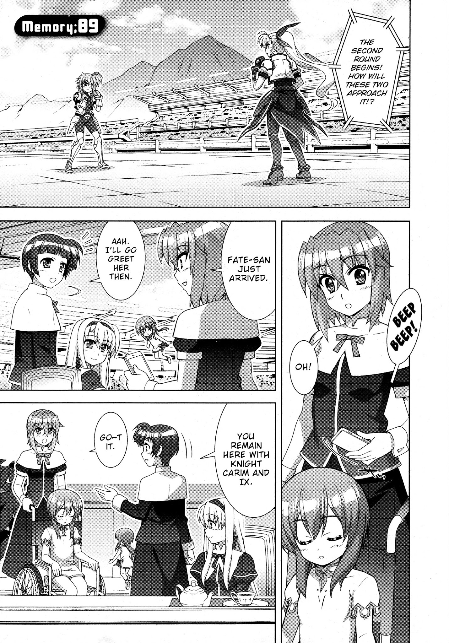 Mahou Shoujo Lyrical Nanoha Vivid - Chapter 89