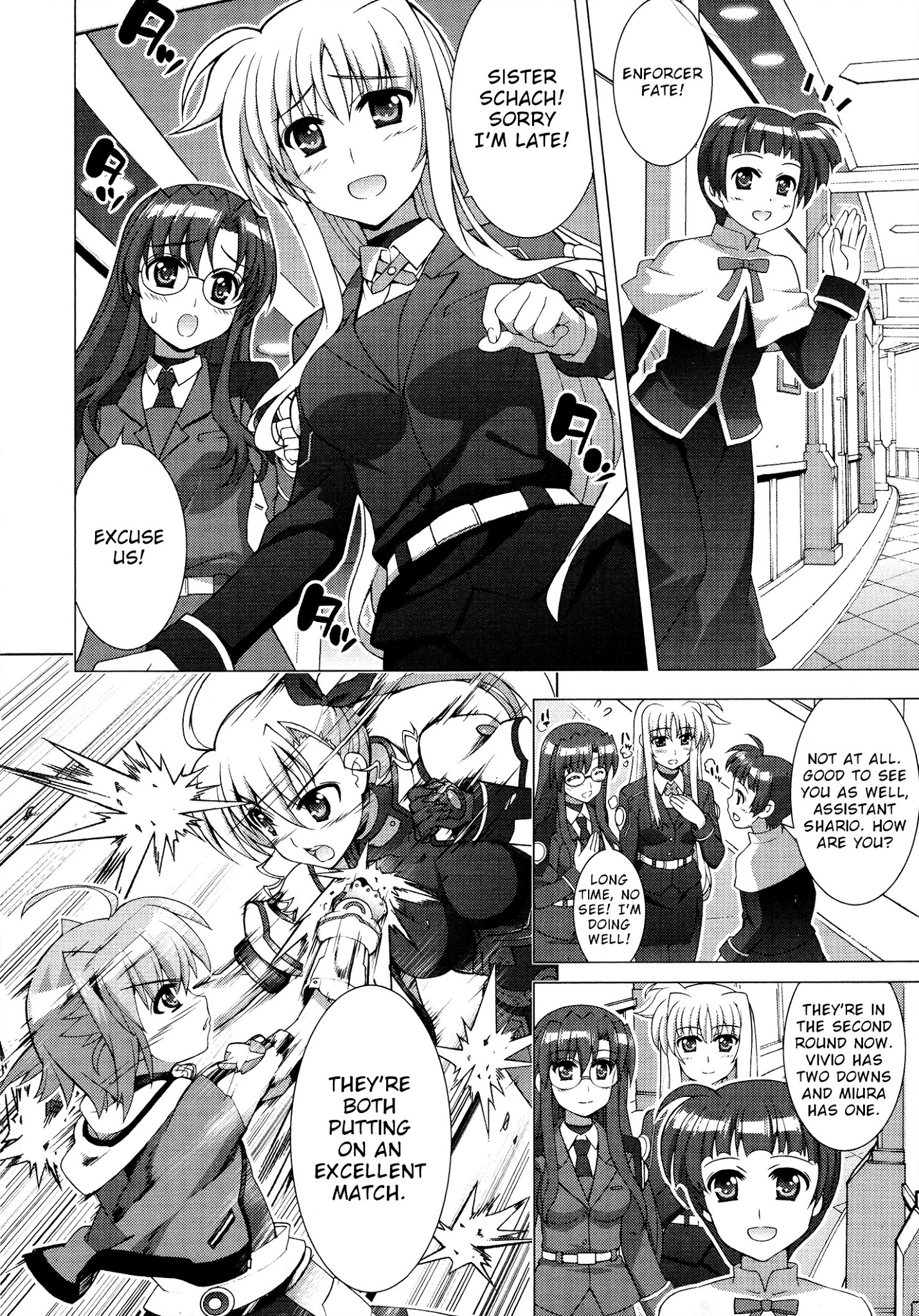 Mahou Shoujo Lyrical Nanoha Vivid - Chapter 89