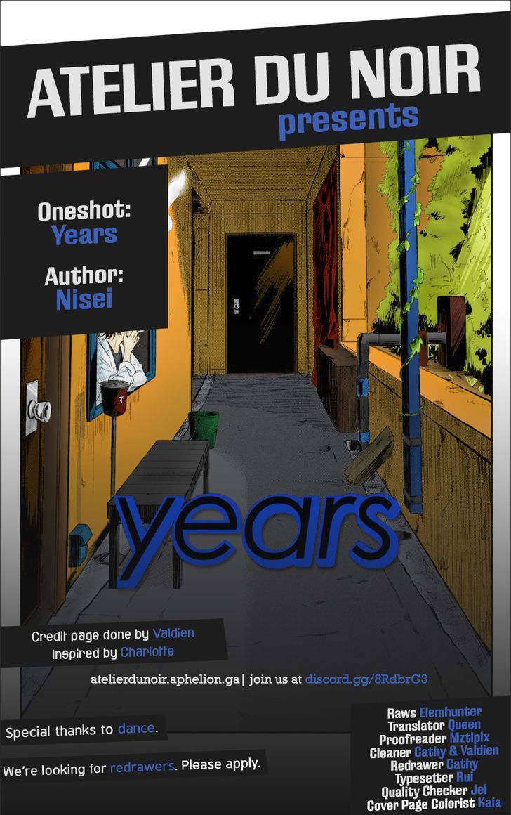 Years - Chapter 1 : Oneshot