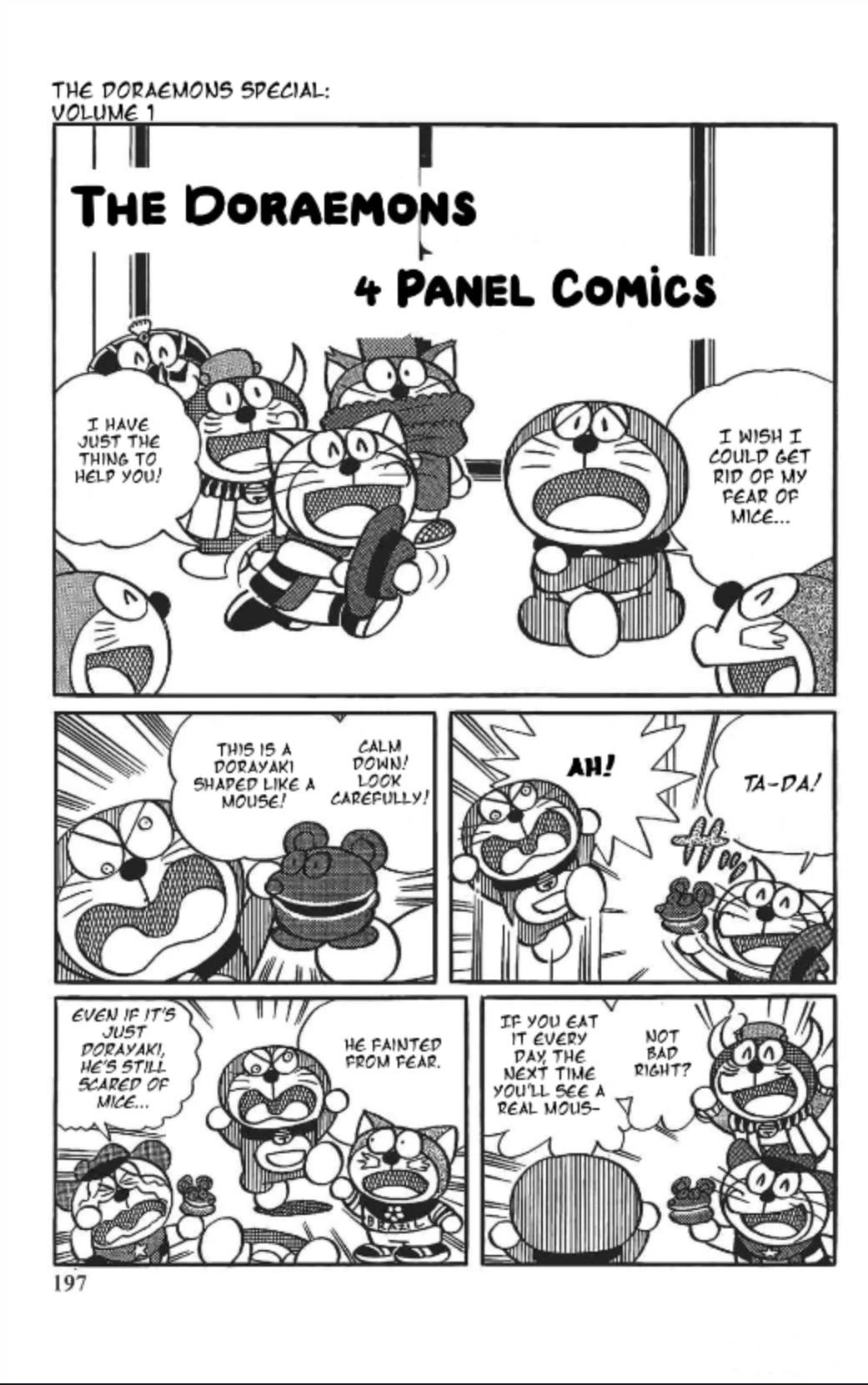 The Doraemon's Special - Chapter 12.1: The Doraemons: 4 Panel Comics