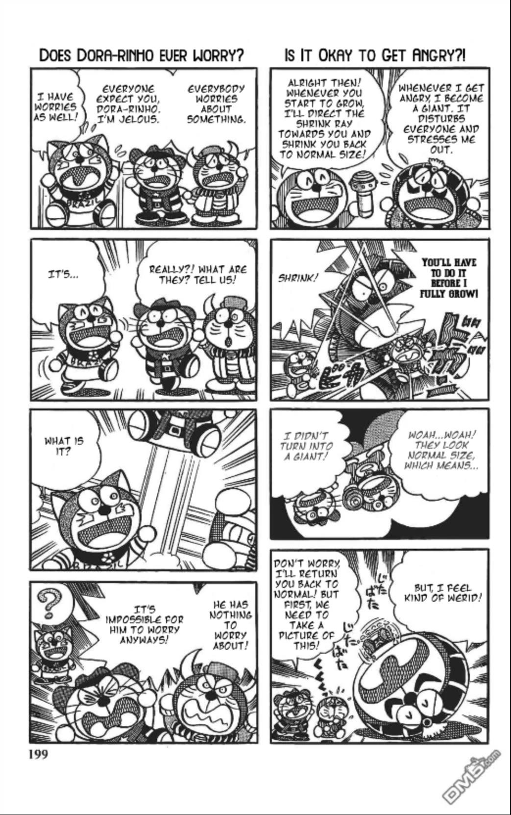 The Doraemon's Special - Chapter 12.1: The Doraemons: 4 Panel Comics