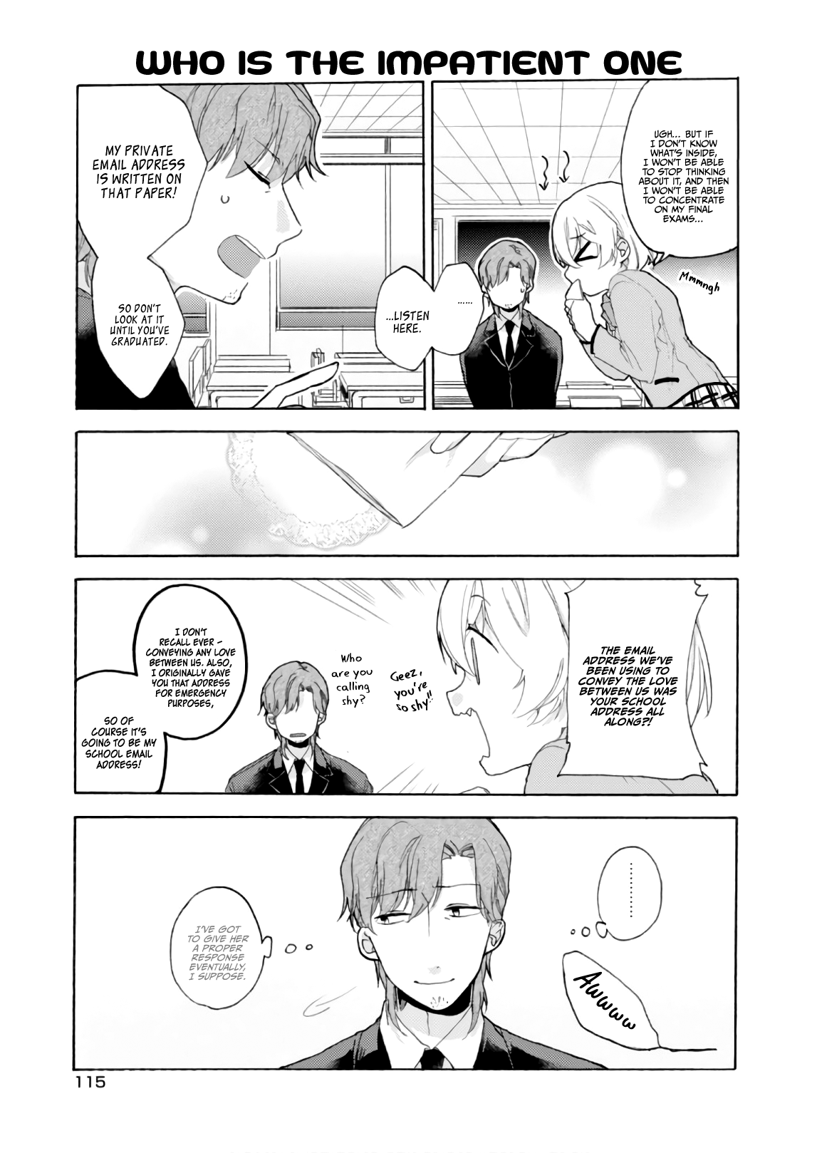 Akkun To Kanojo - Vol.8 Chapter 58