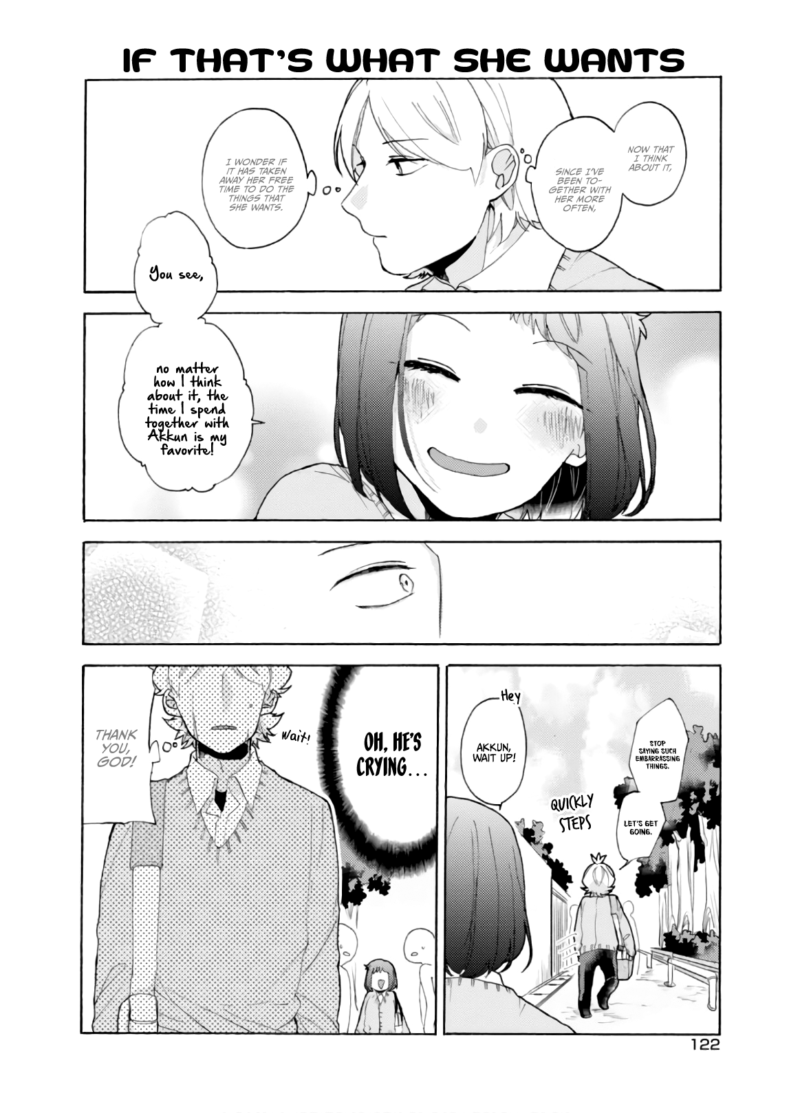 Akkun To Kanojo - Vol.8 Chapter 58