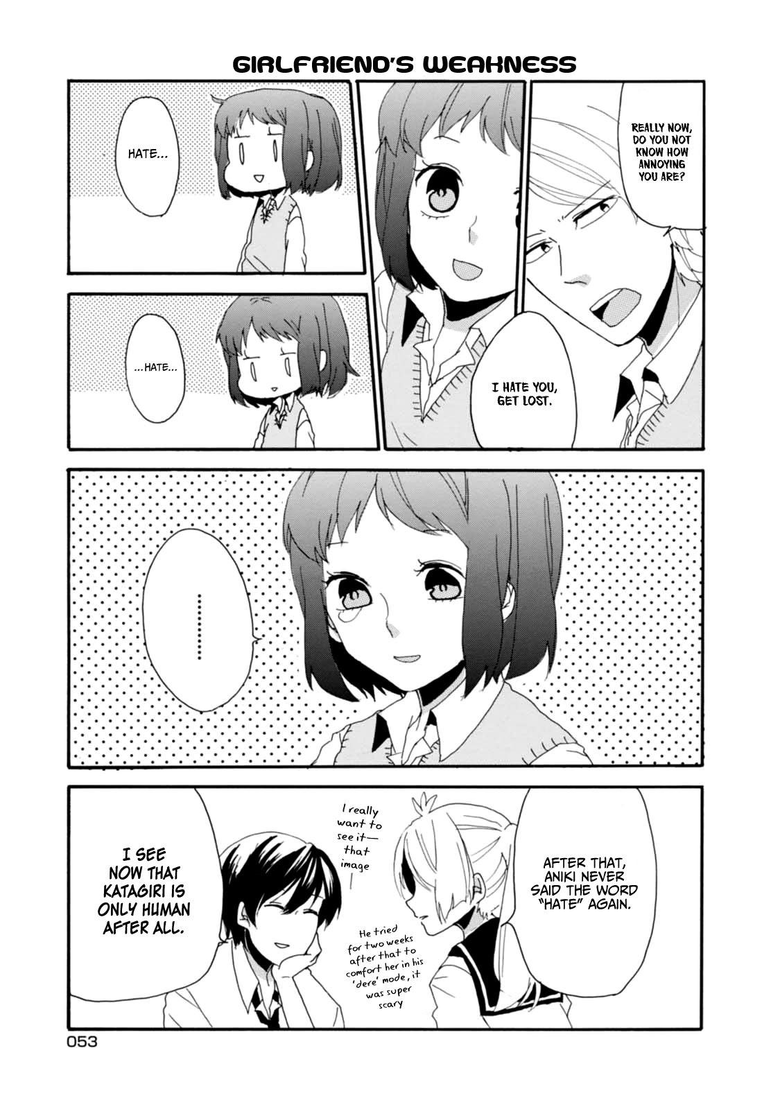 Akkun To Kanojo - Chapter 4