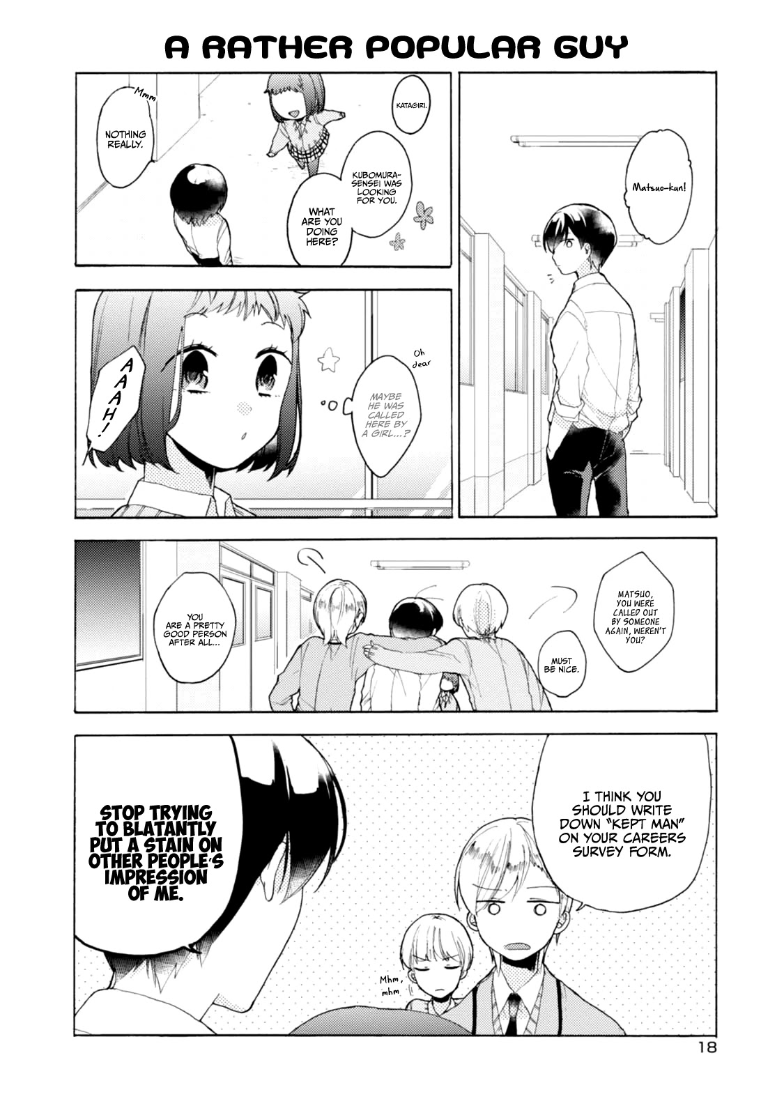 Akkun To Kanojo - Chapter 45