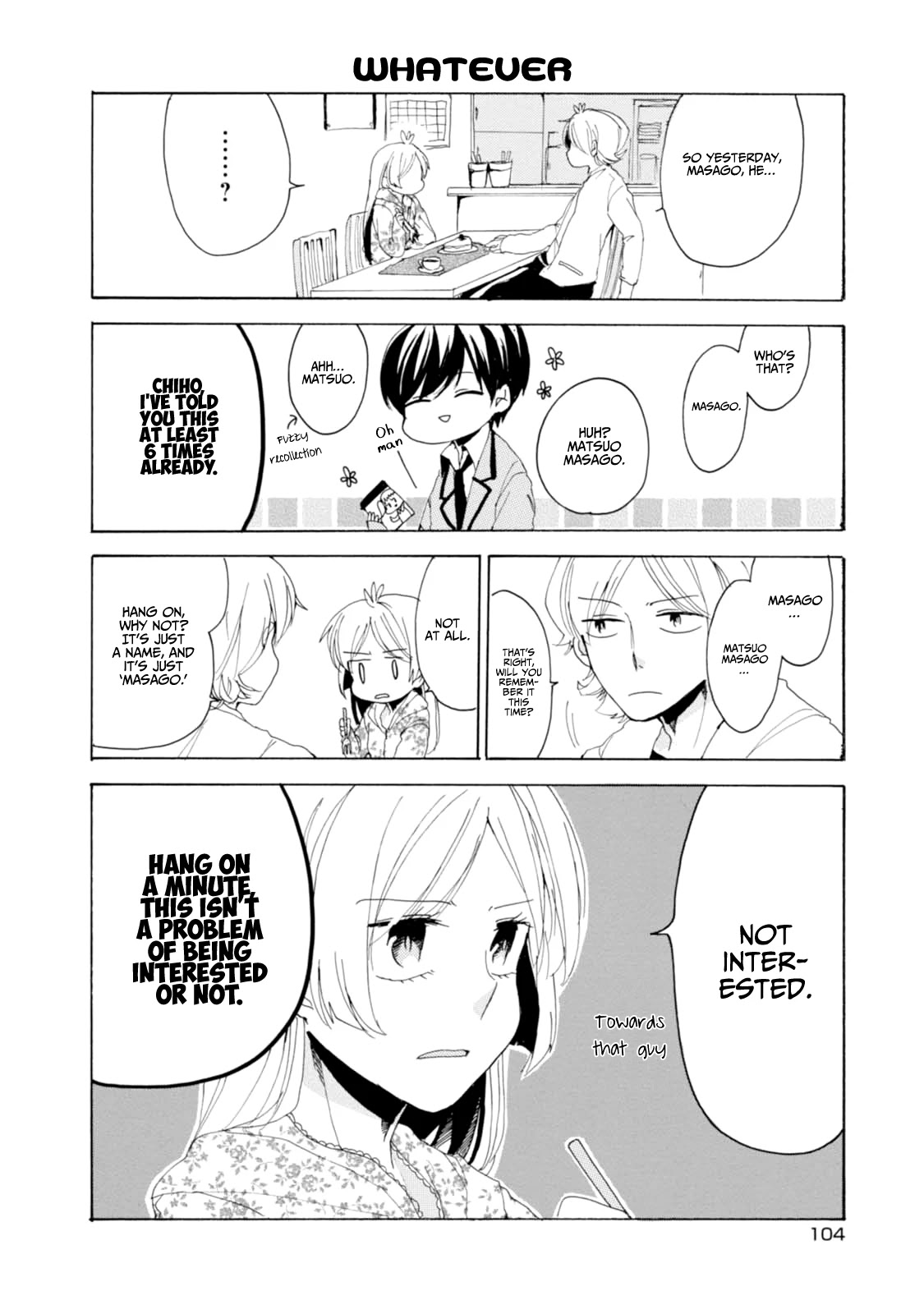 Akkun To Kanojo - Chapter 8