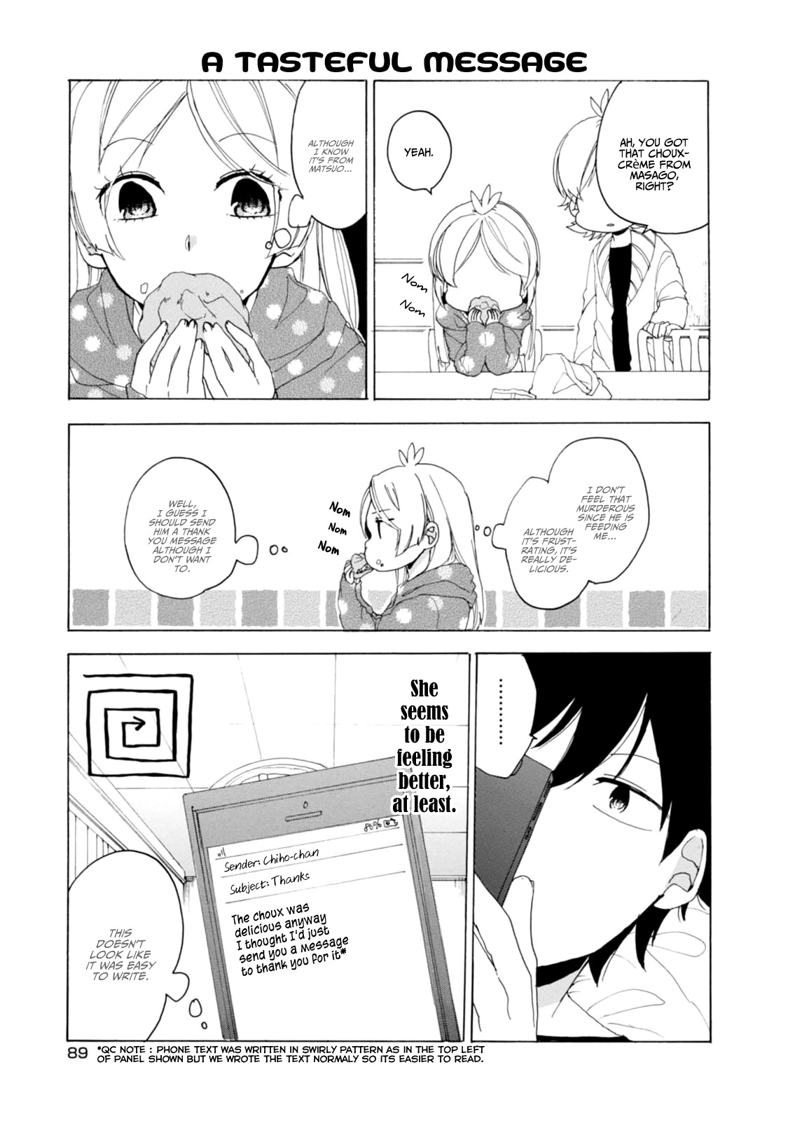 Akkun To Kanojo - Chapter 21