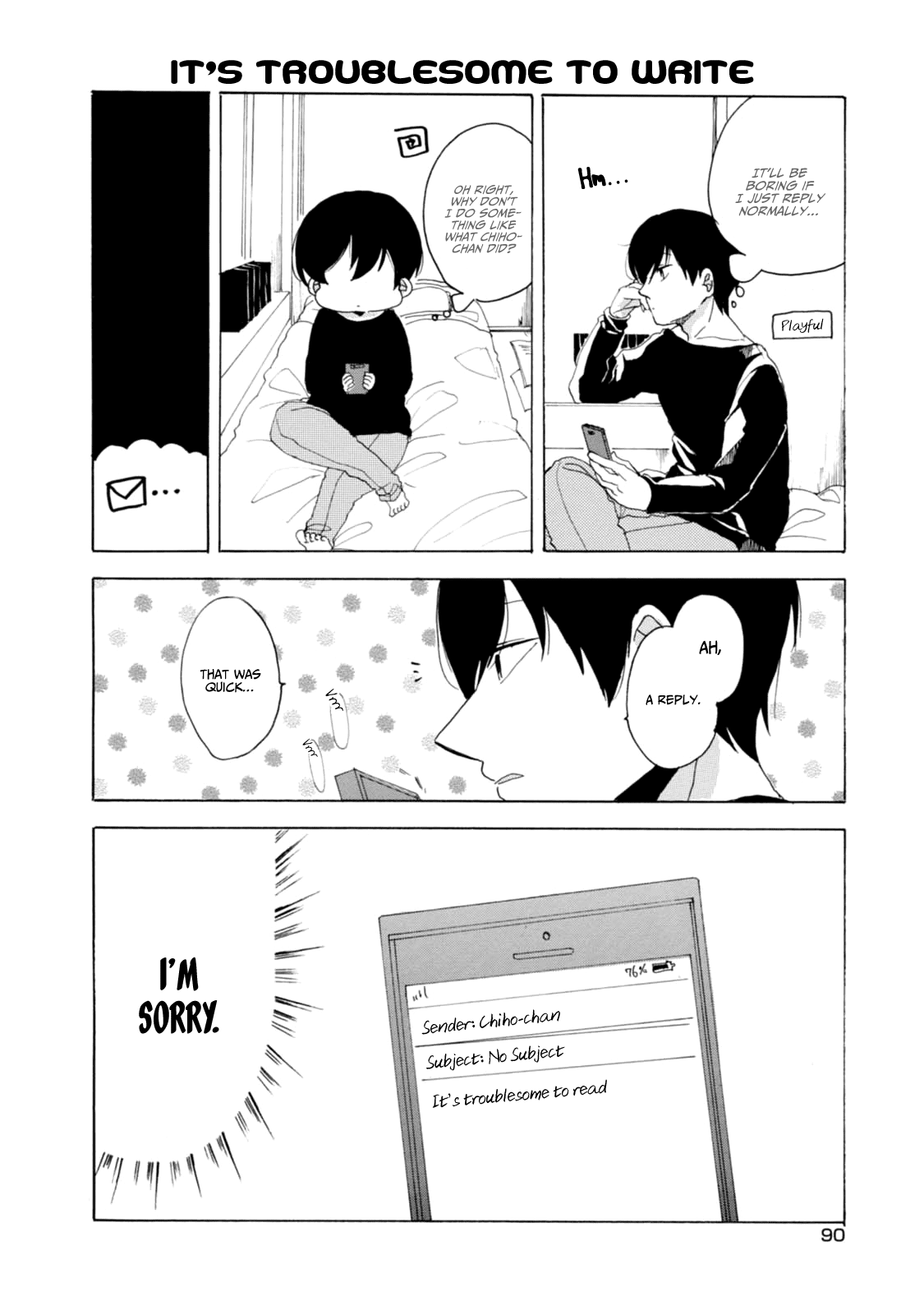 Akkun To Kanojo - Chapter 21