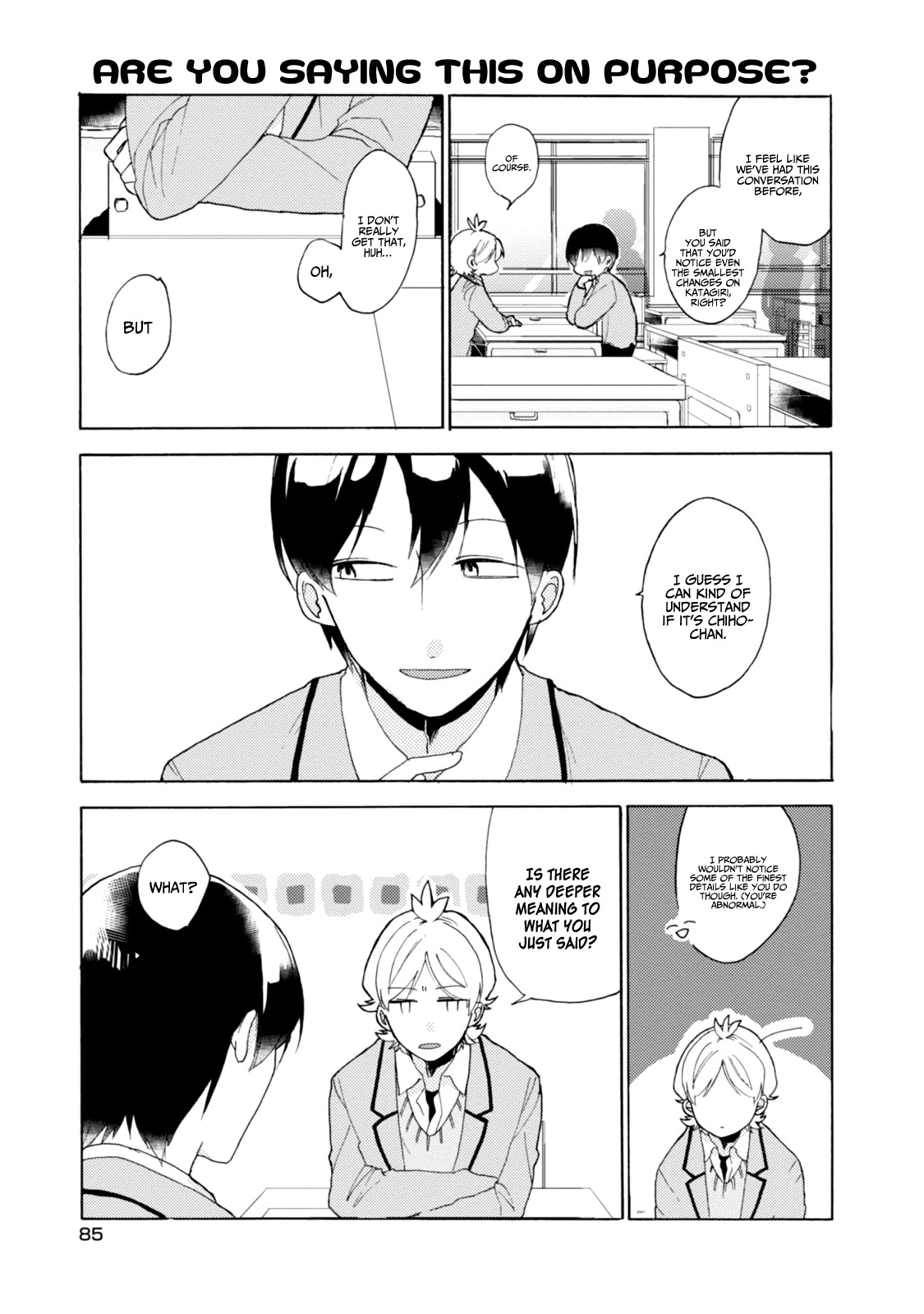 Akkun To Kanojo - Chapter 42