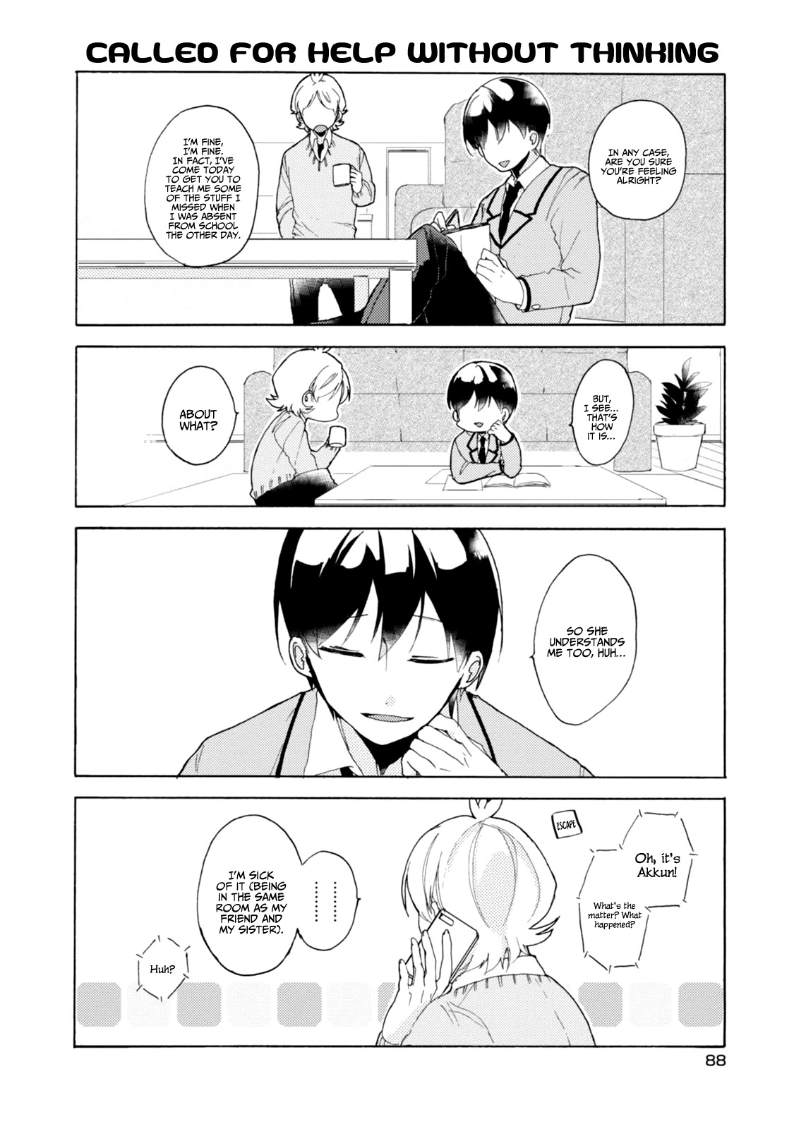 Akkun To Kanojo - Chapter 42