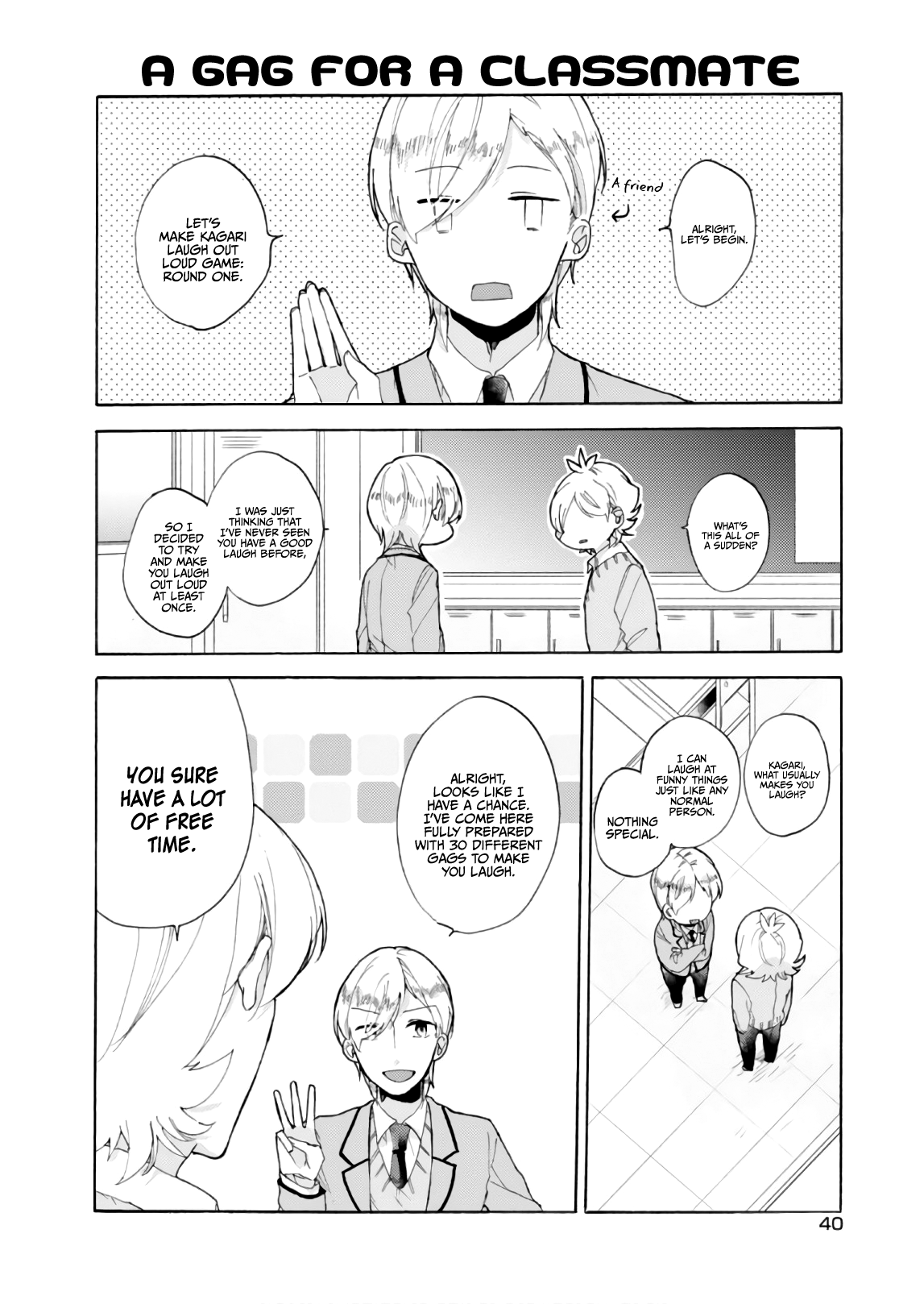 Akkun To Kanojo - Vol.8 Chapter 54