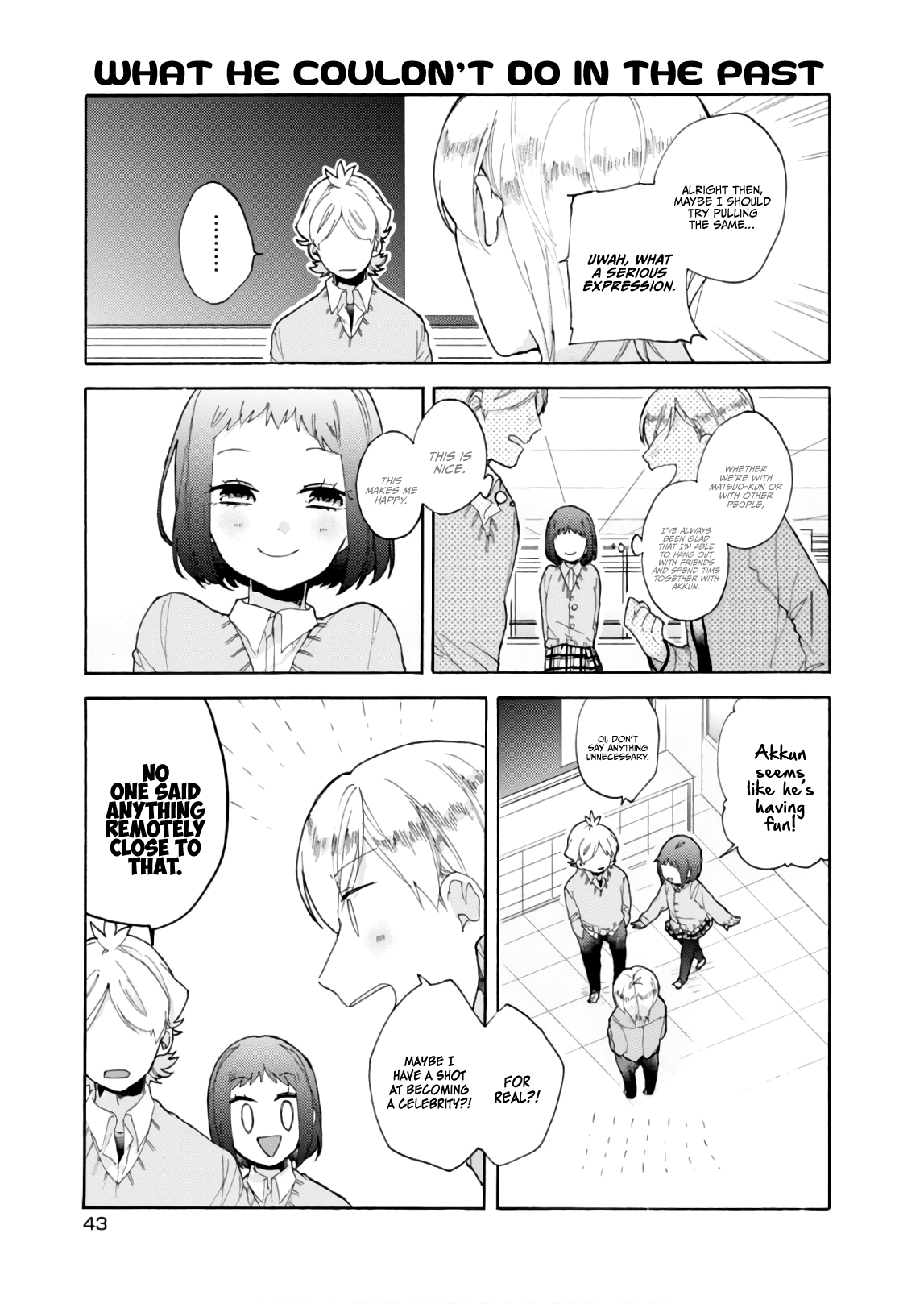 Akkun To Kanojo - Vol.8 Chapter 54