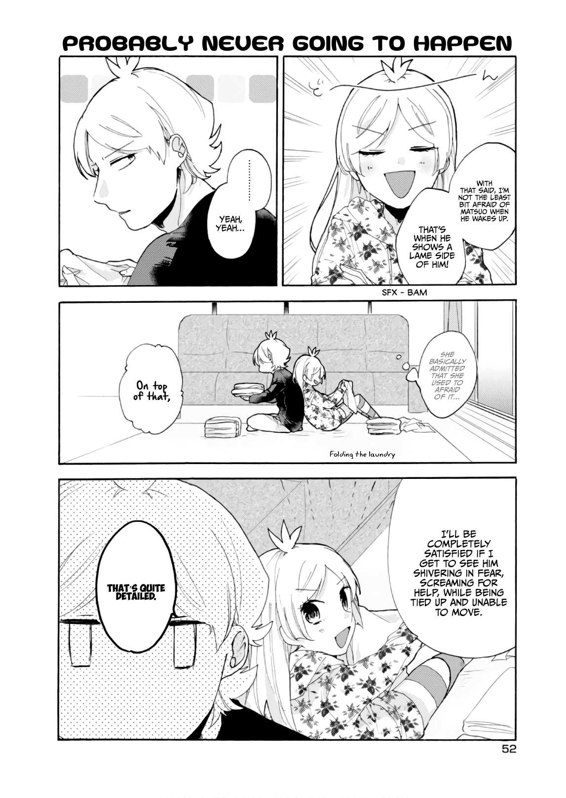 Akkun To Kanojo - Vol.8 Chapter 54