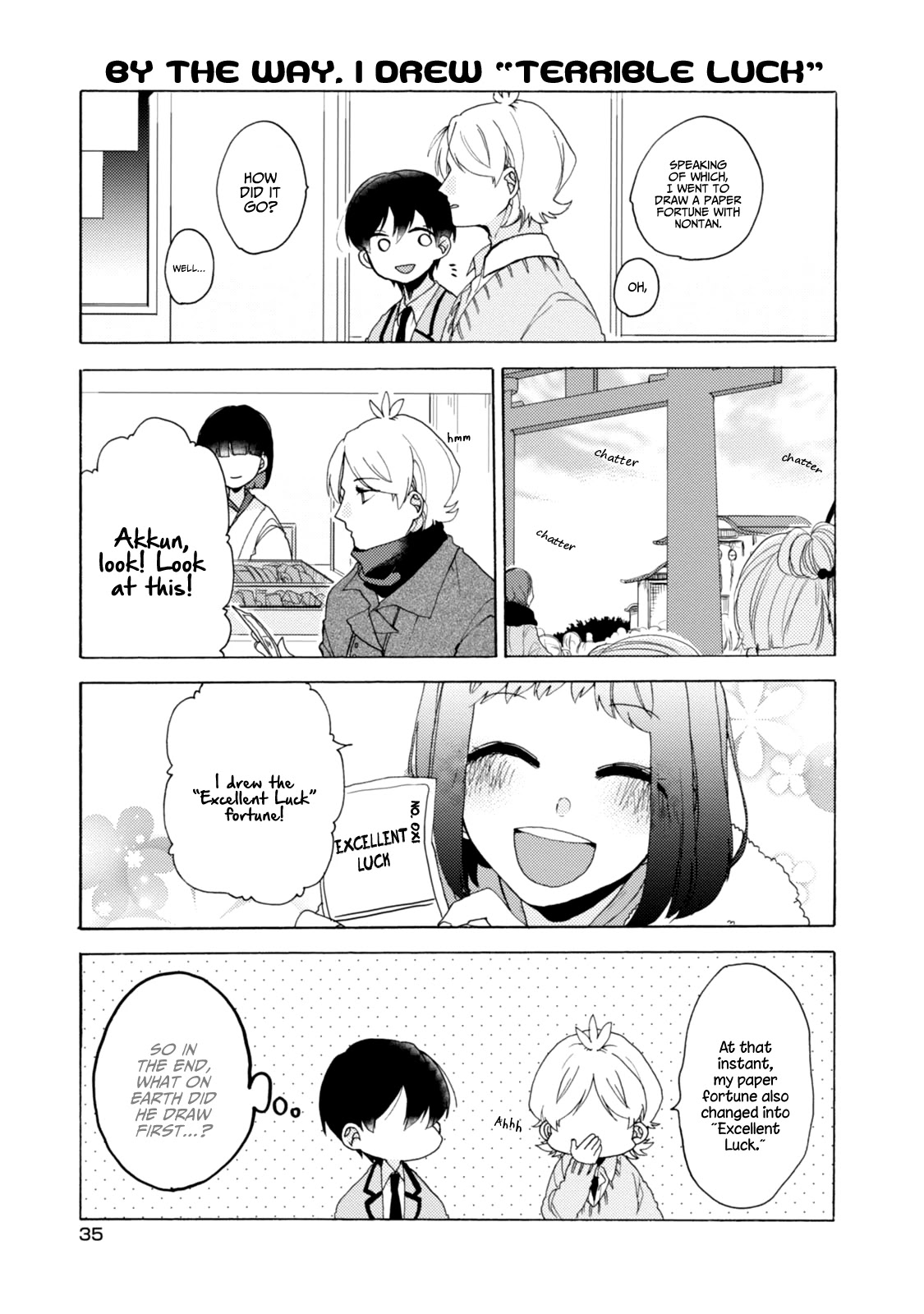 Akkun To Kanojo - Chapter 32