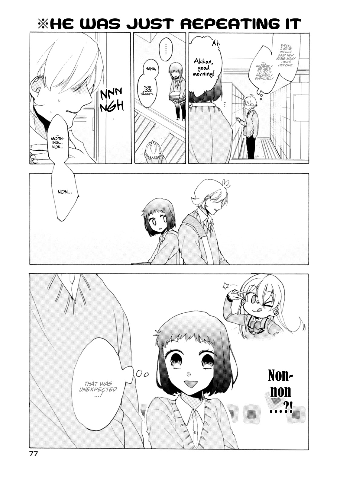 Akkun To Kanojo - Chapter 35