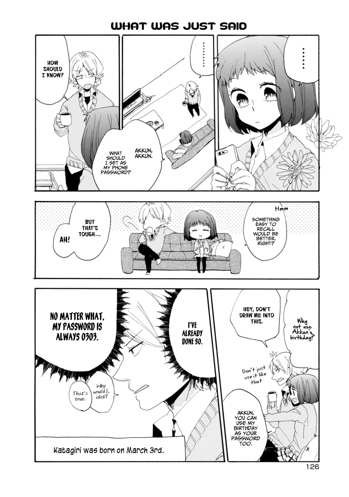 Akkun To Kanojo - Chapter 9